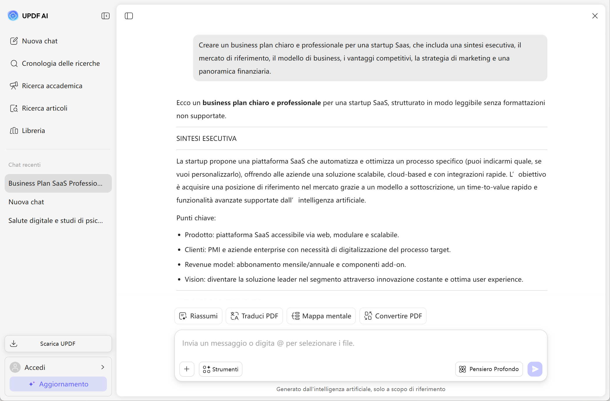 come-creare-business-plan-gratis-updf-ai