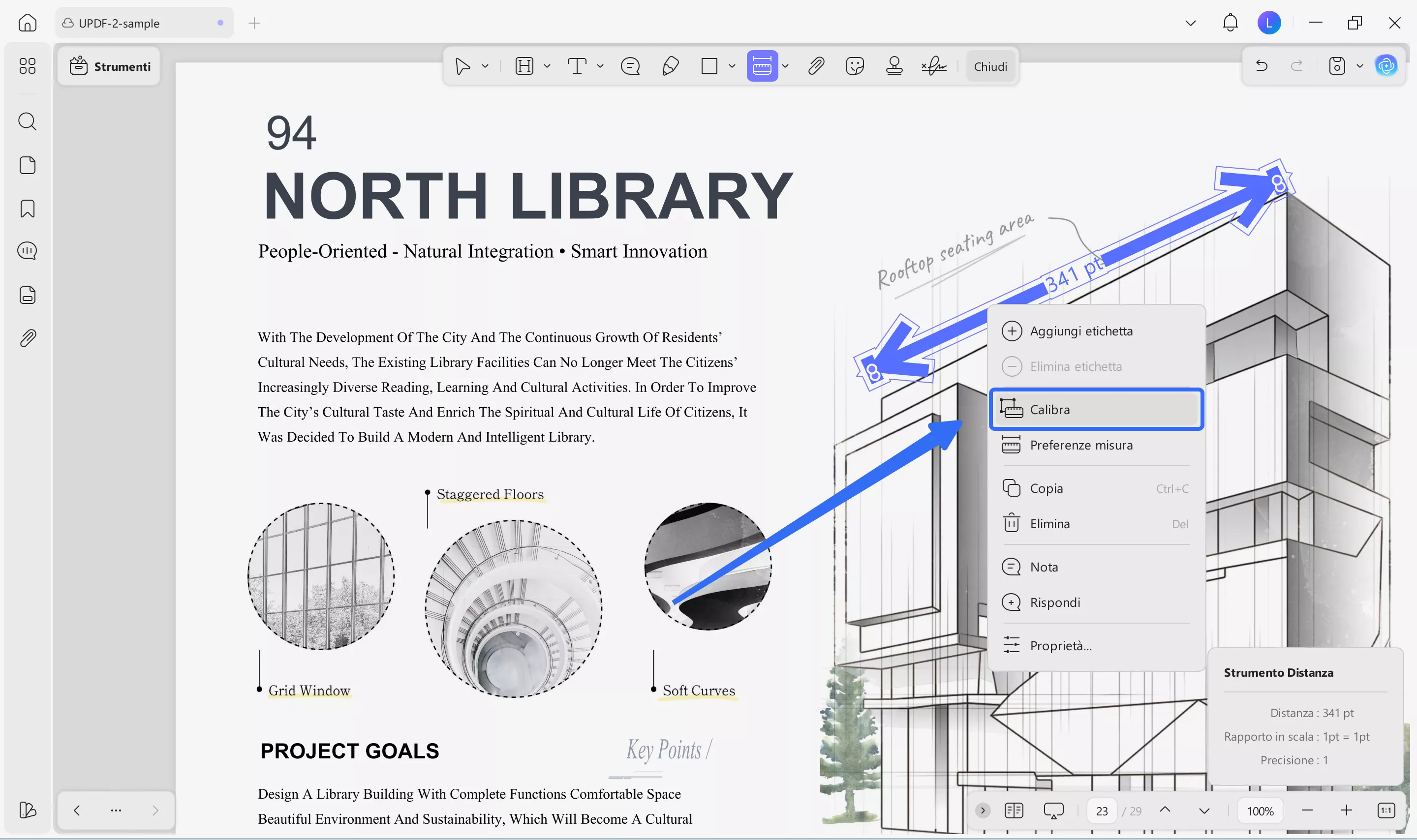 calibrate with updf windows