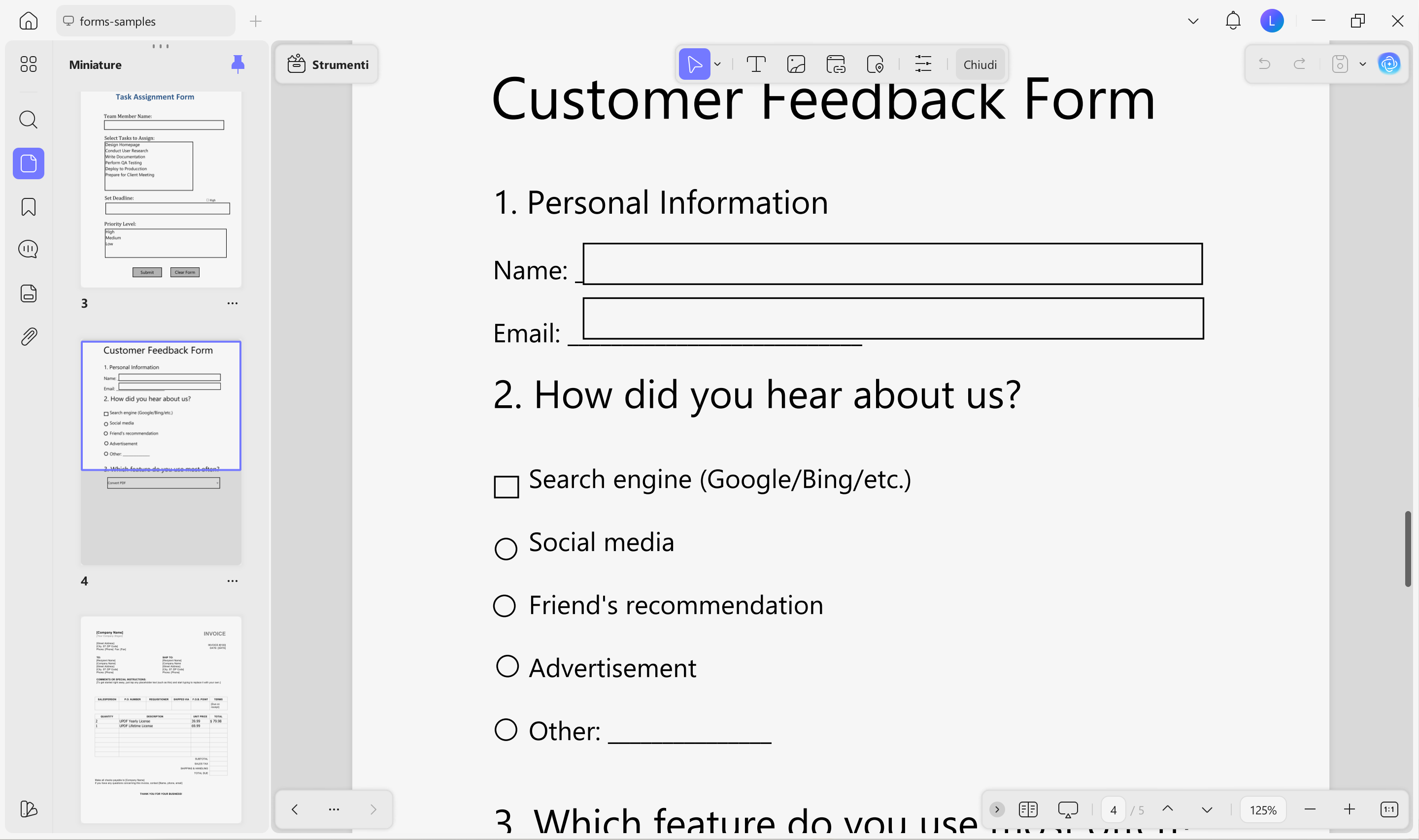how to remove fillable fields in pdf by deleting in updf
