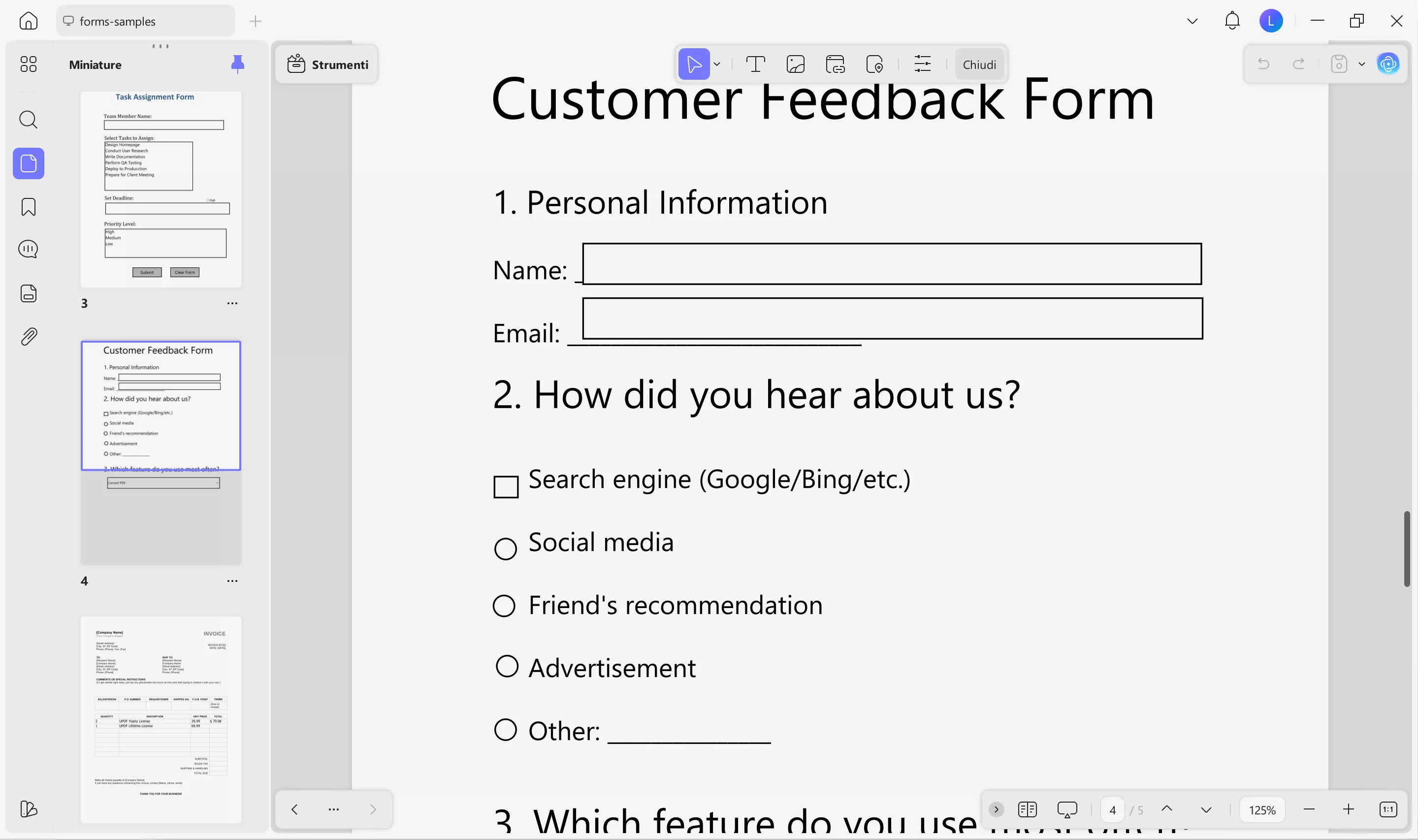 how to remove fillable fields in pdf by deleting in updf