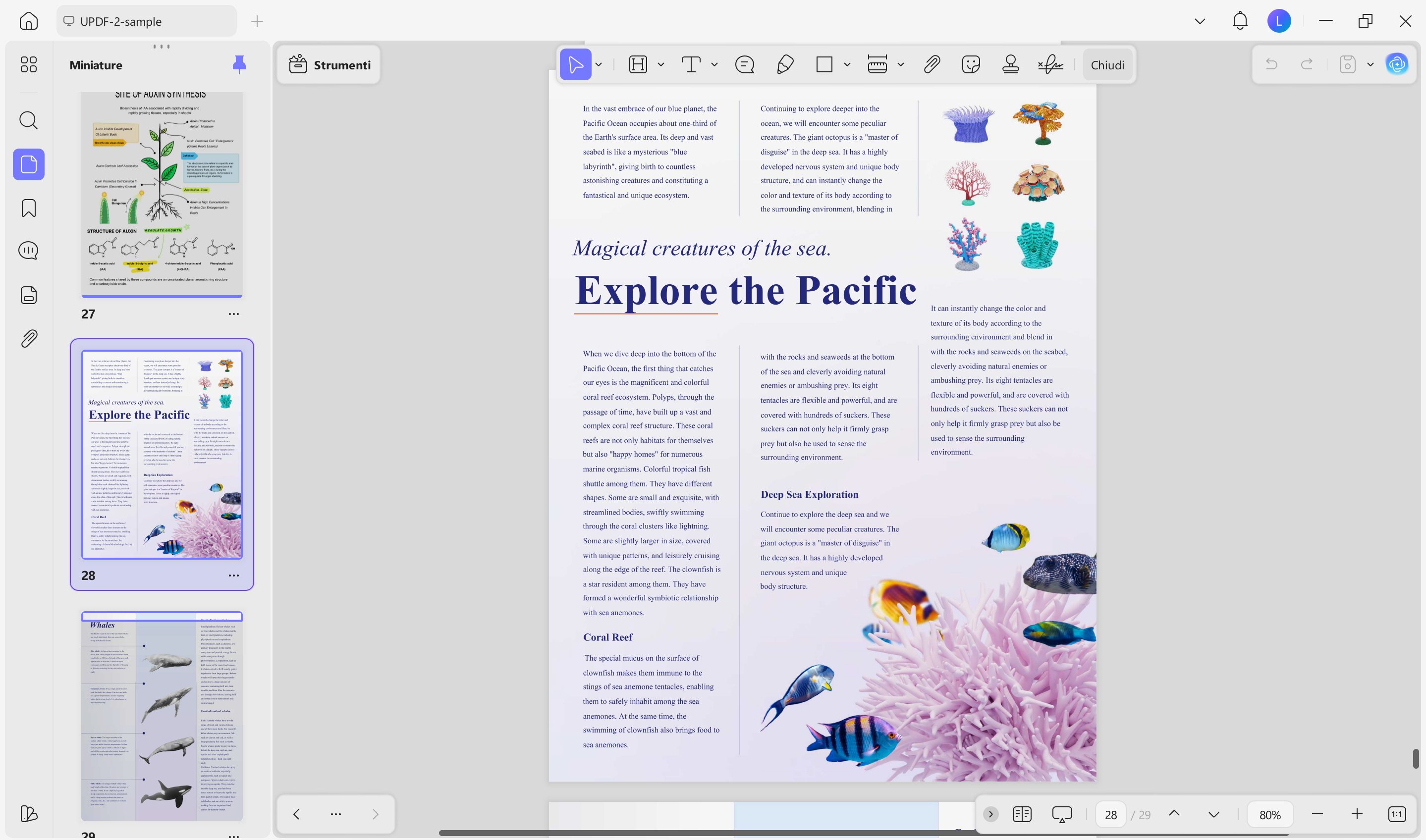 divide a word page into 4 crop pages