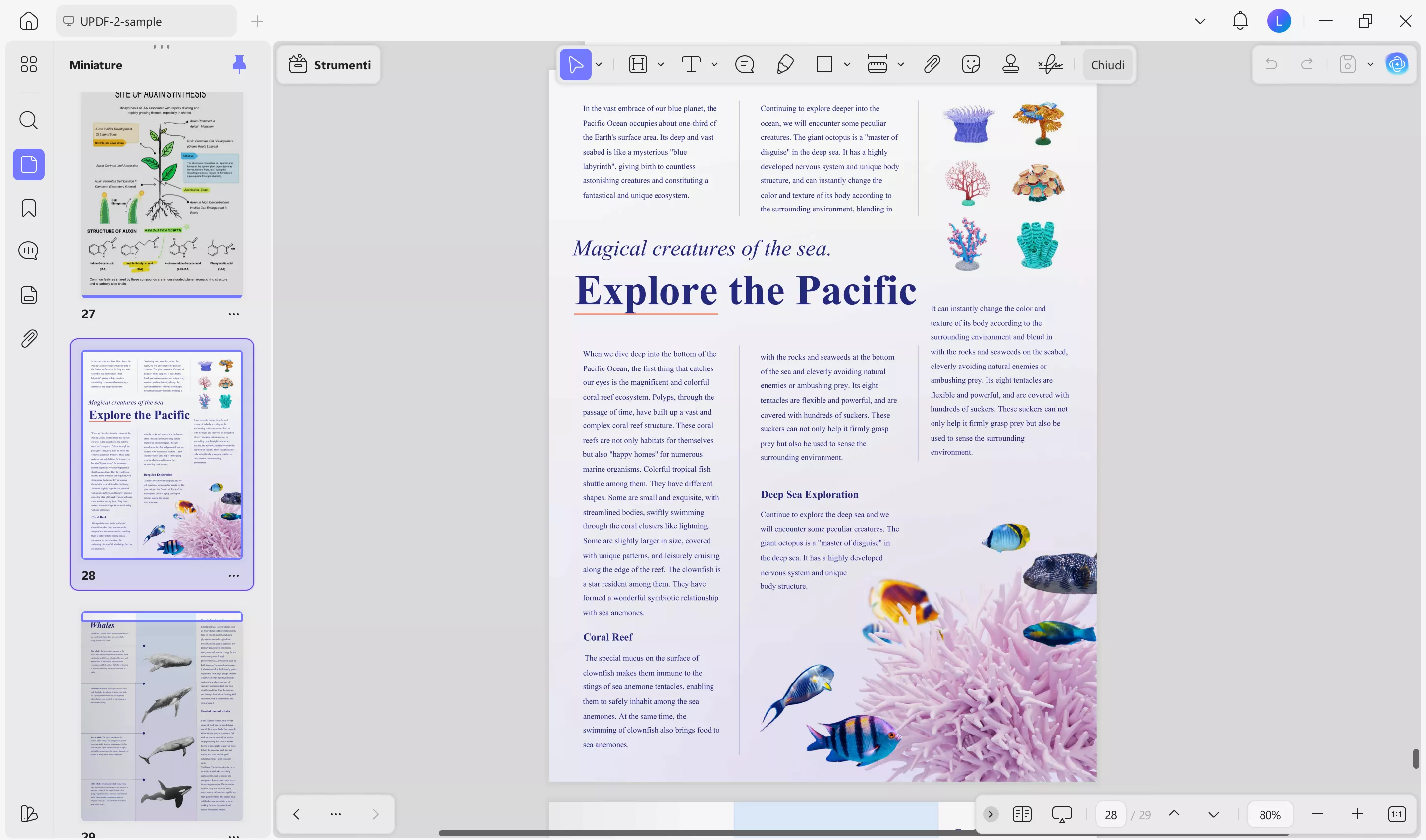 divide a word page into 4 crop pages