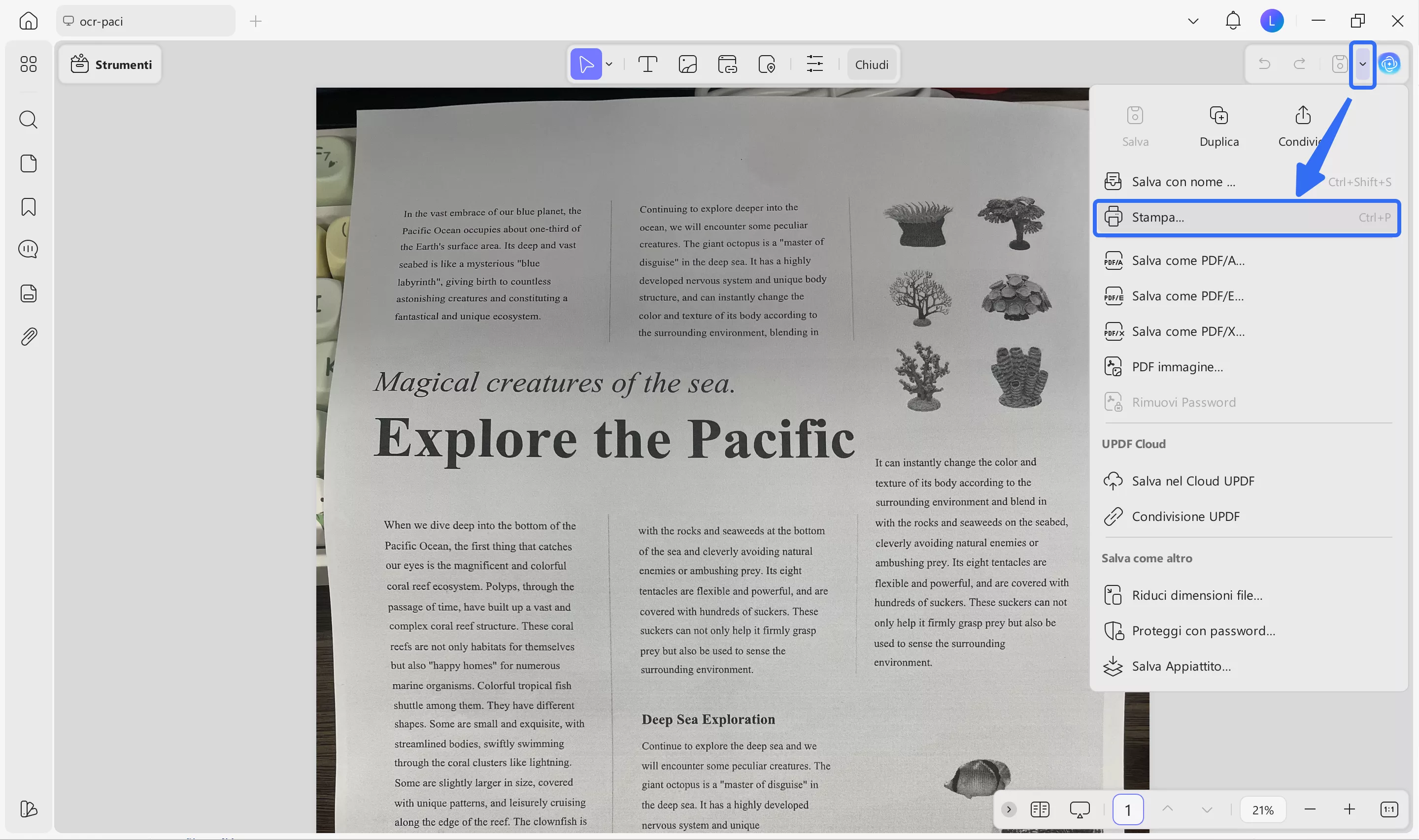  print as image with UPDF