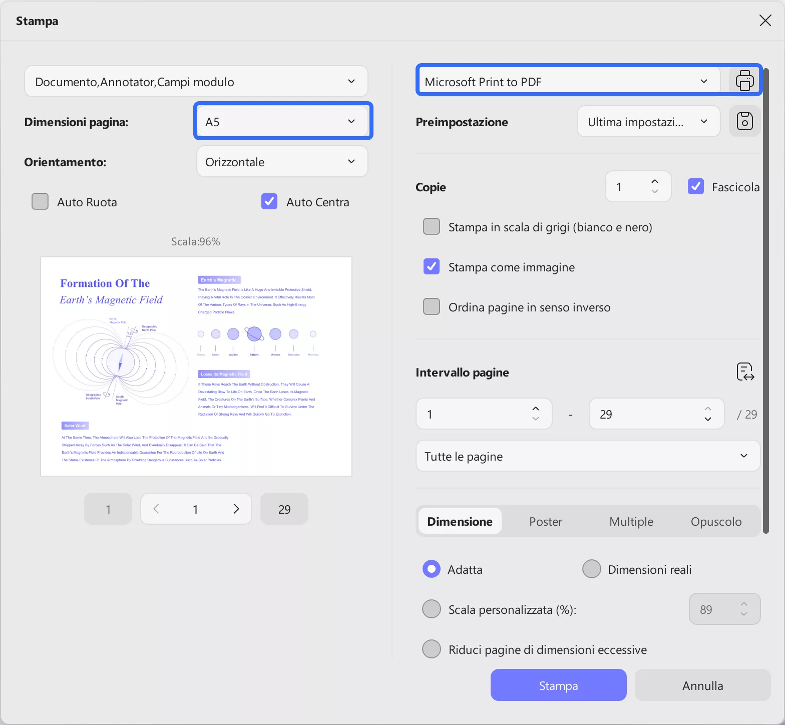 a4 pdf to a5 papaer size