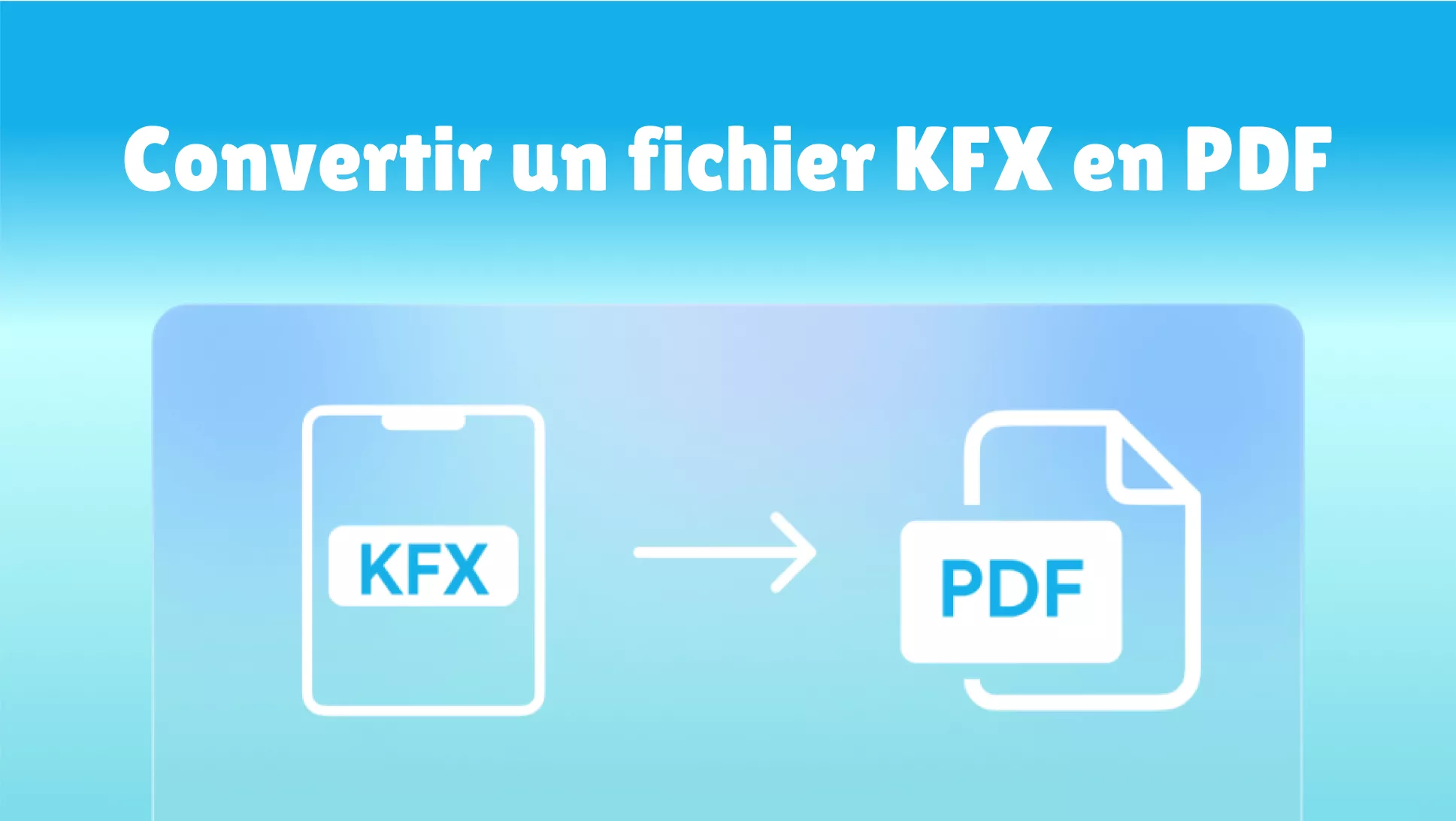 Comment convertir un fichier KFX en PDF ? (En ligne et hors ligne)