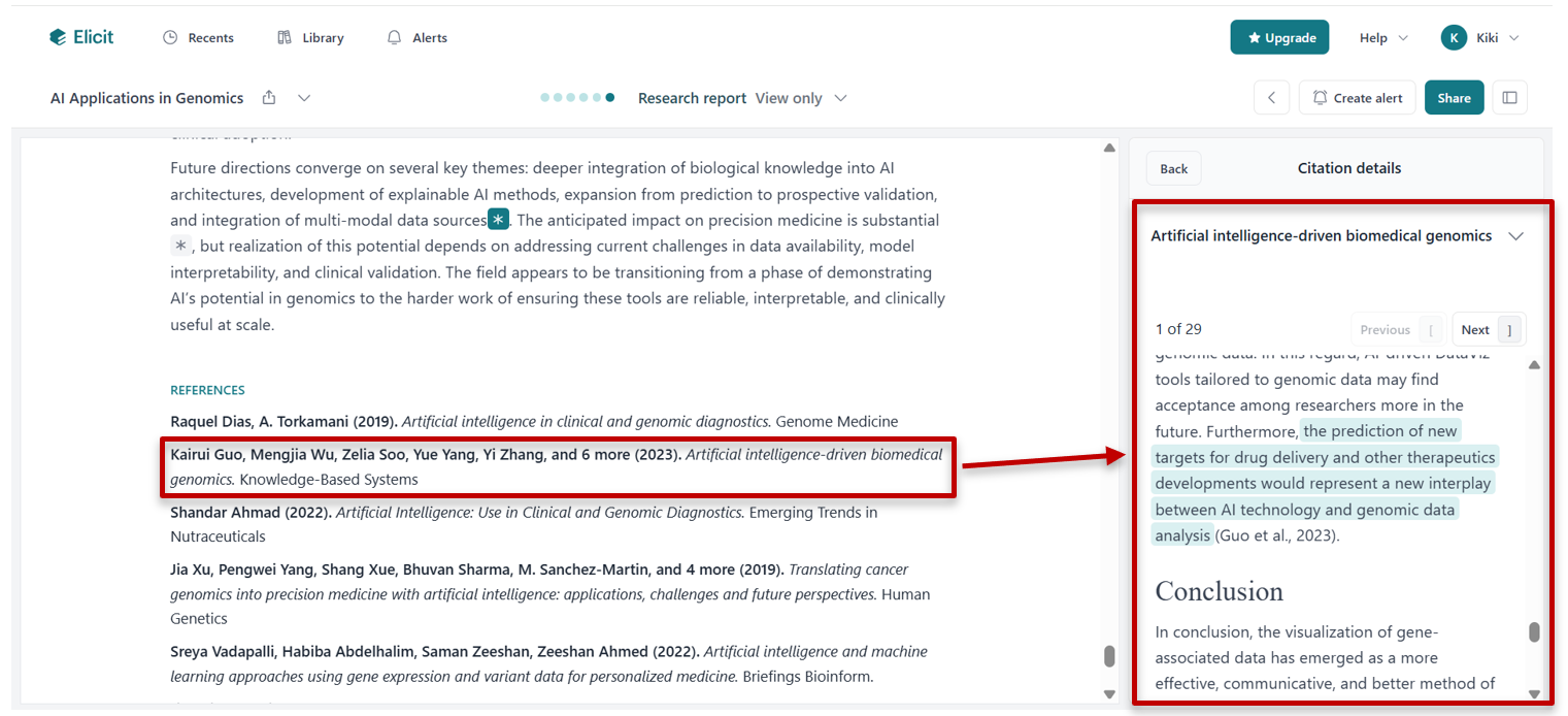 Citações do Elicit no final
