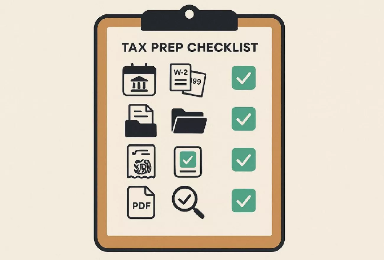 tax prep checklist before filing