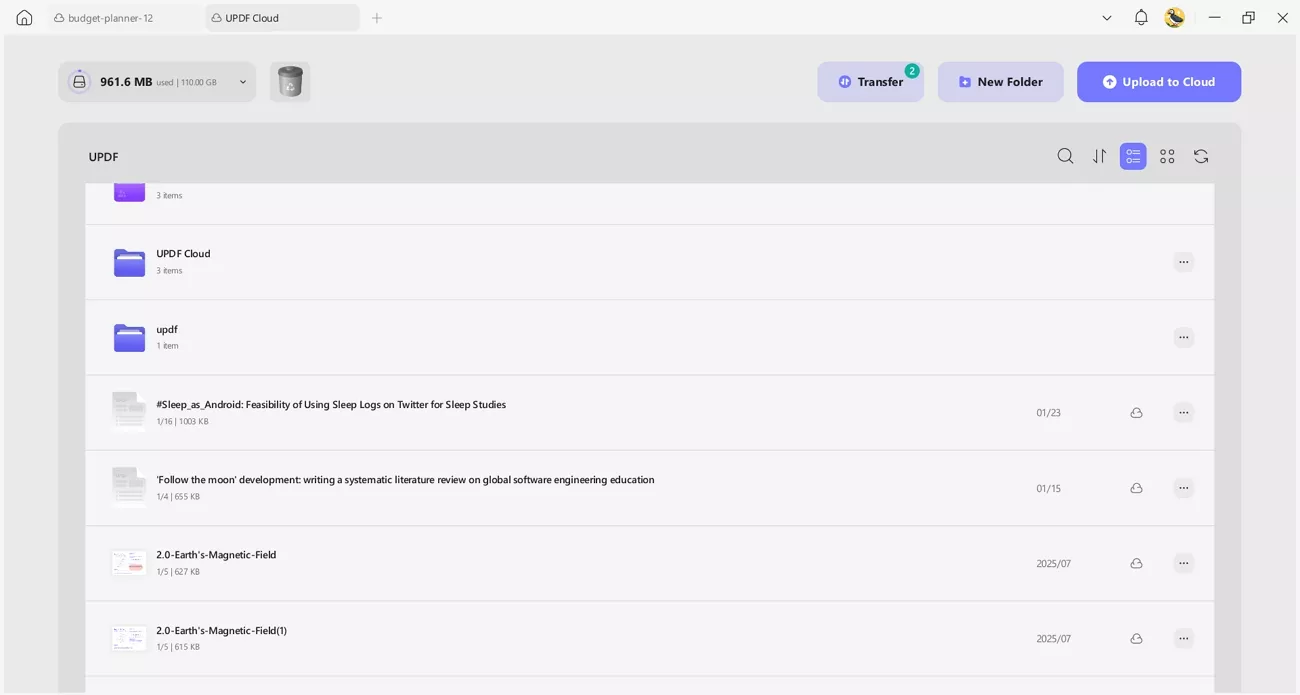 access pdf multiple devices updf cloud