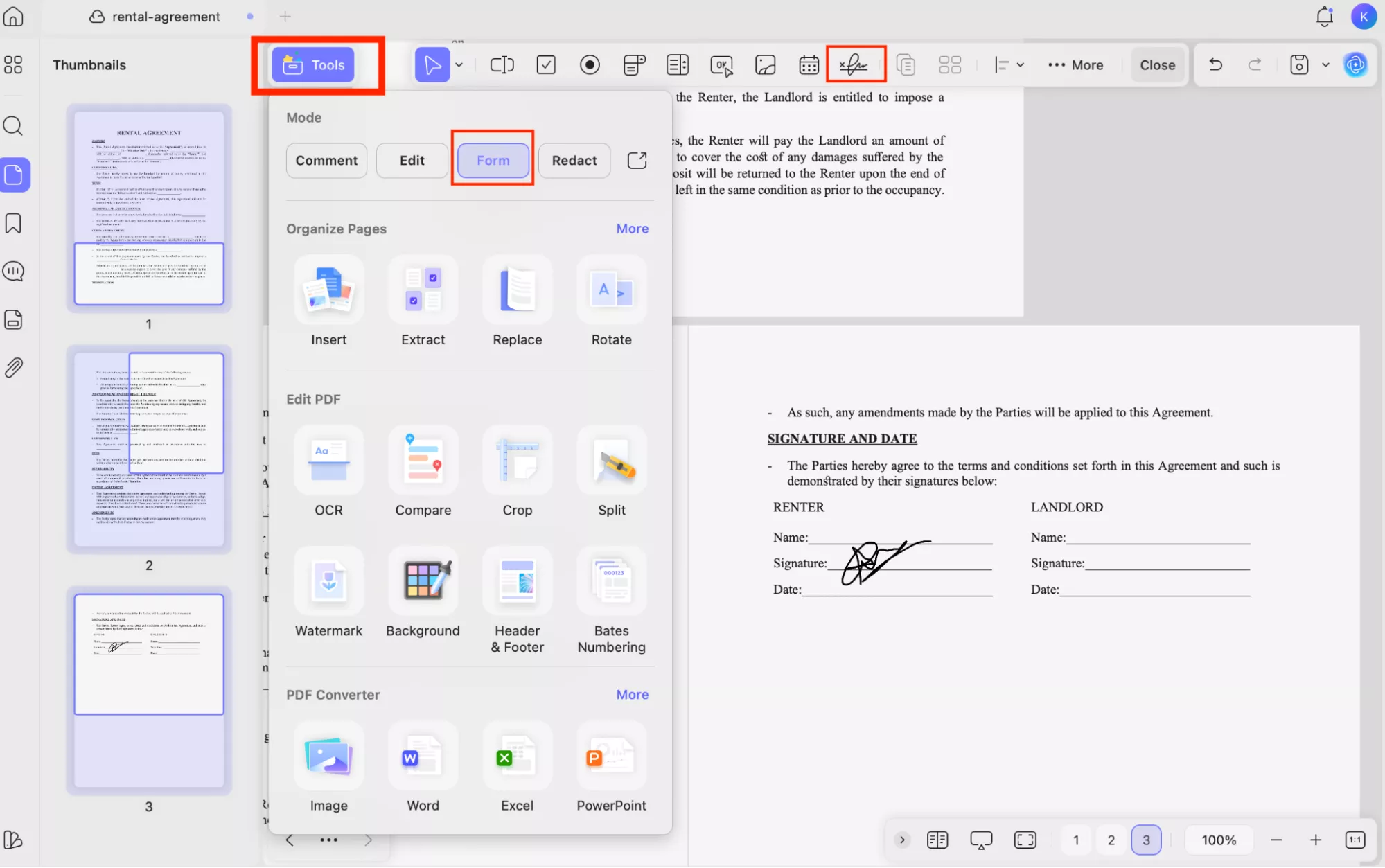 choose-tool-and-form-option
