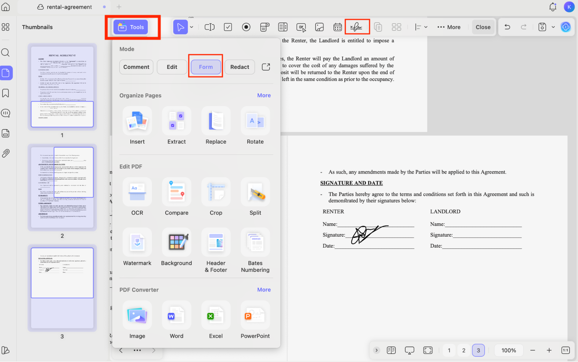 choose-tool-and-form-option