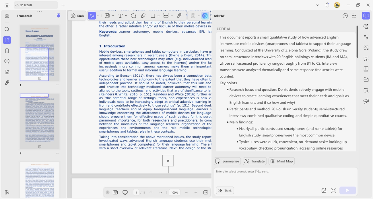  use updf ai desktop app
