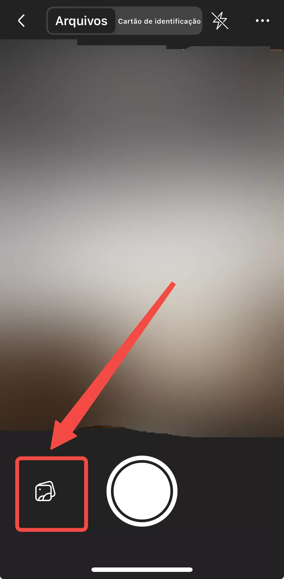 escolha a foto da galeria.