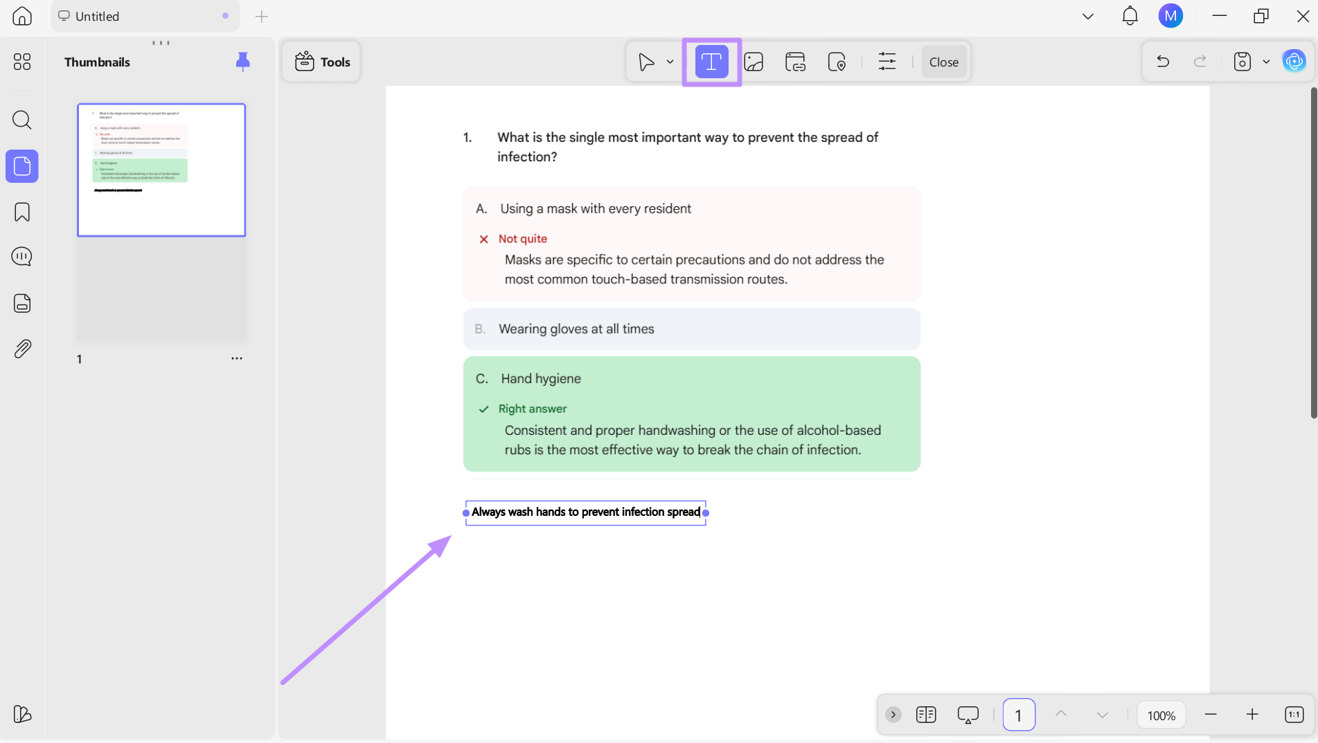 add notes or comments