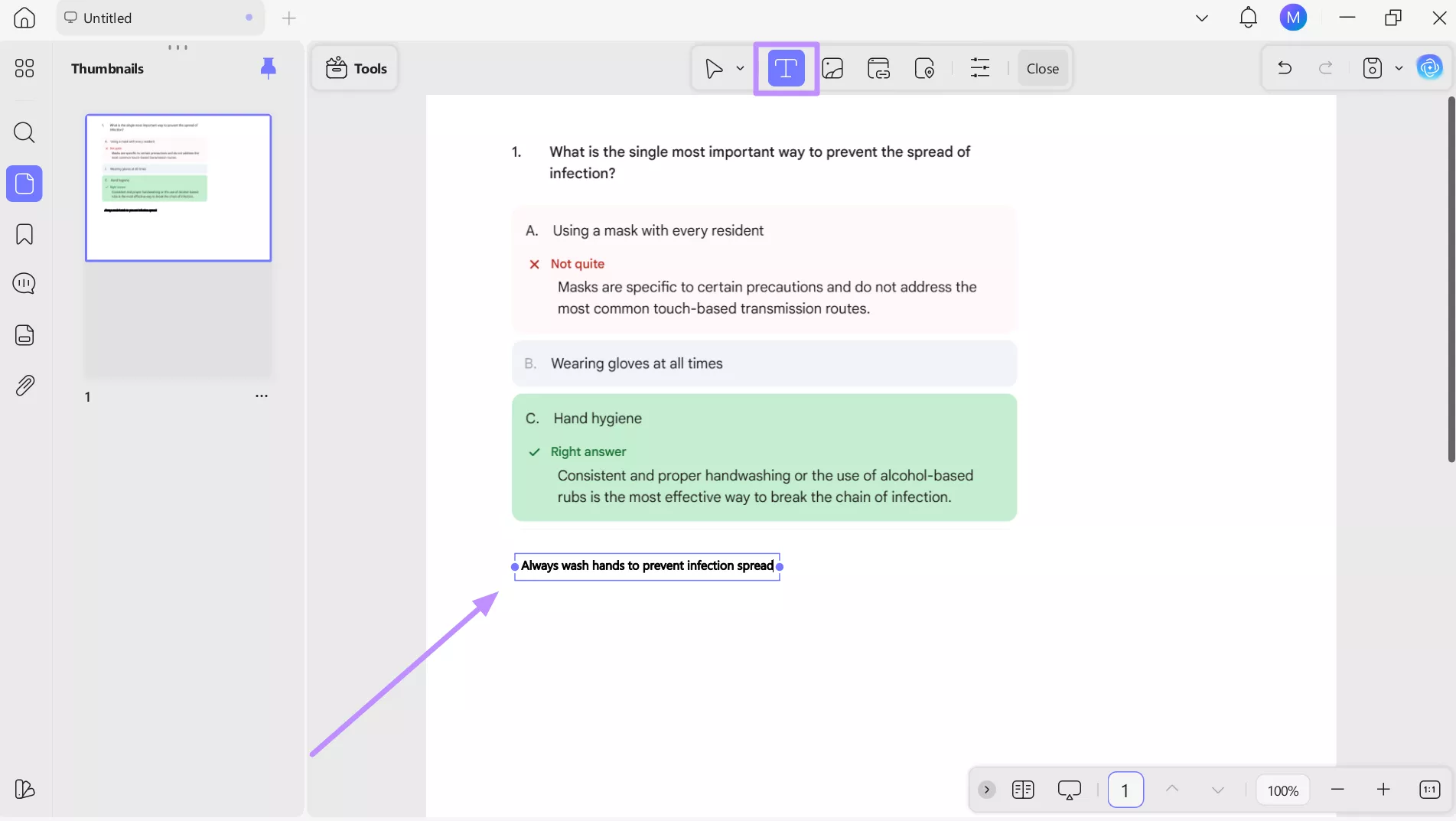 add notes or comments
