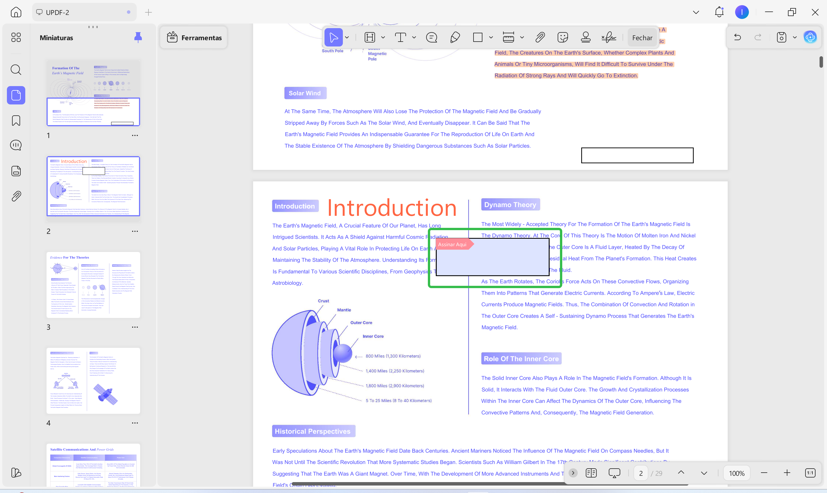 como assinar um PDF com CAC sem área de assinatura