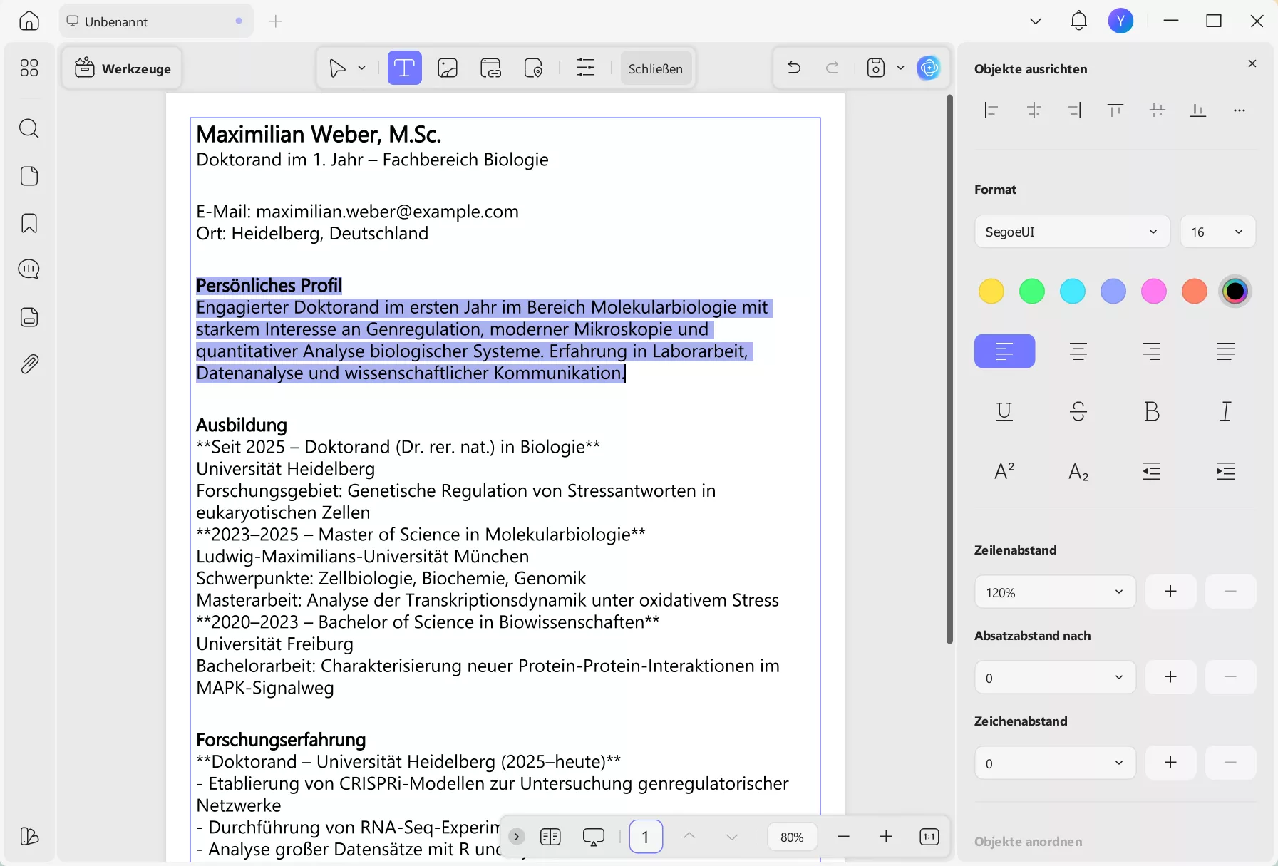 PDF-Bearbeitungstools zum Anpassen von Text