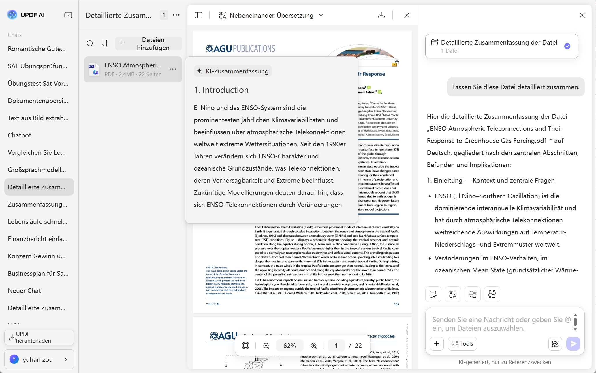 PDF mit Textbefehlen analysieren