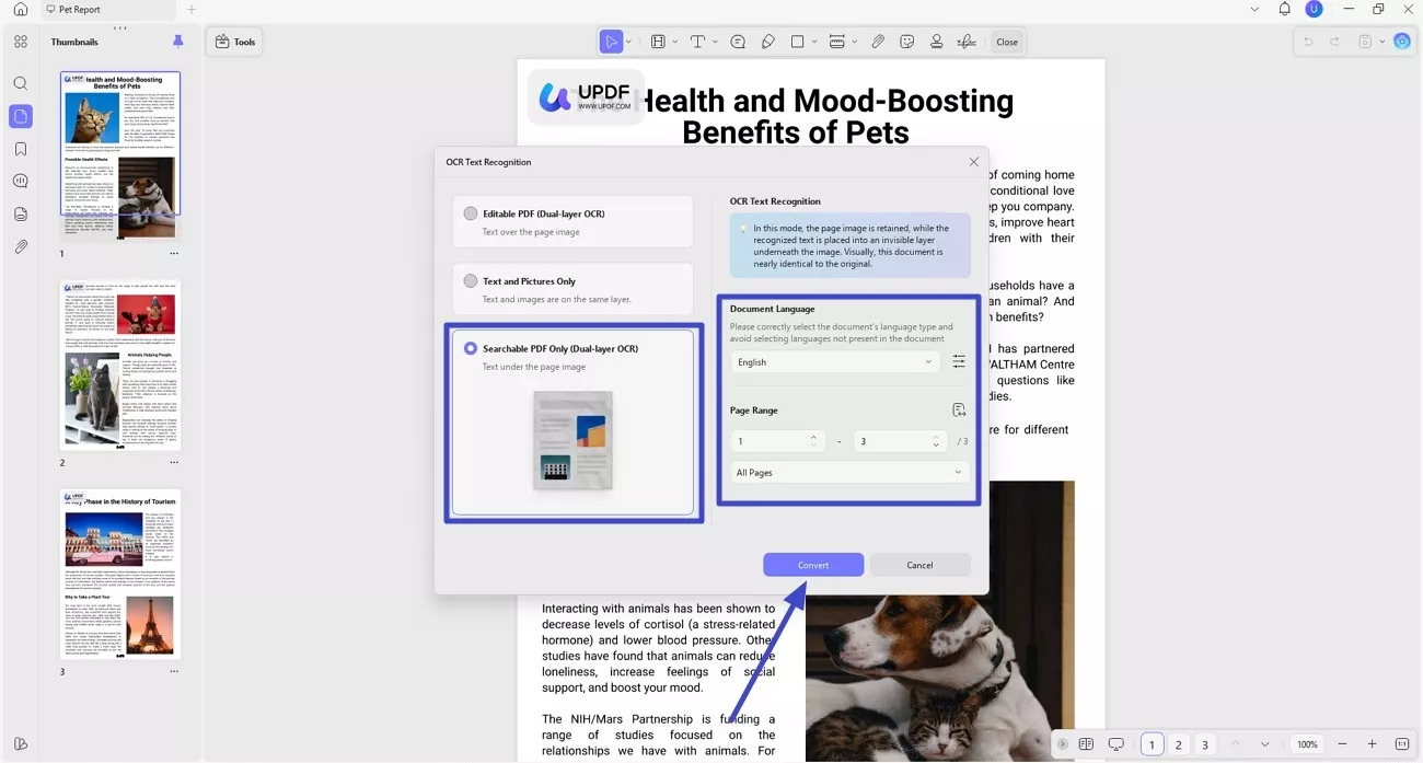 choose moe and convert