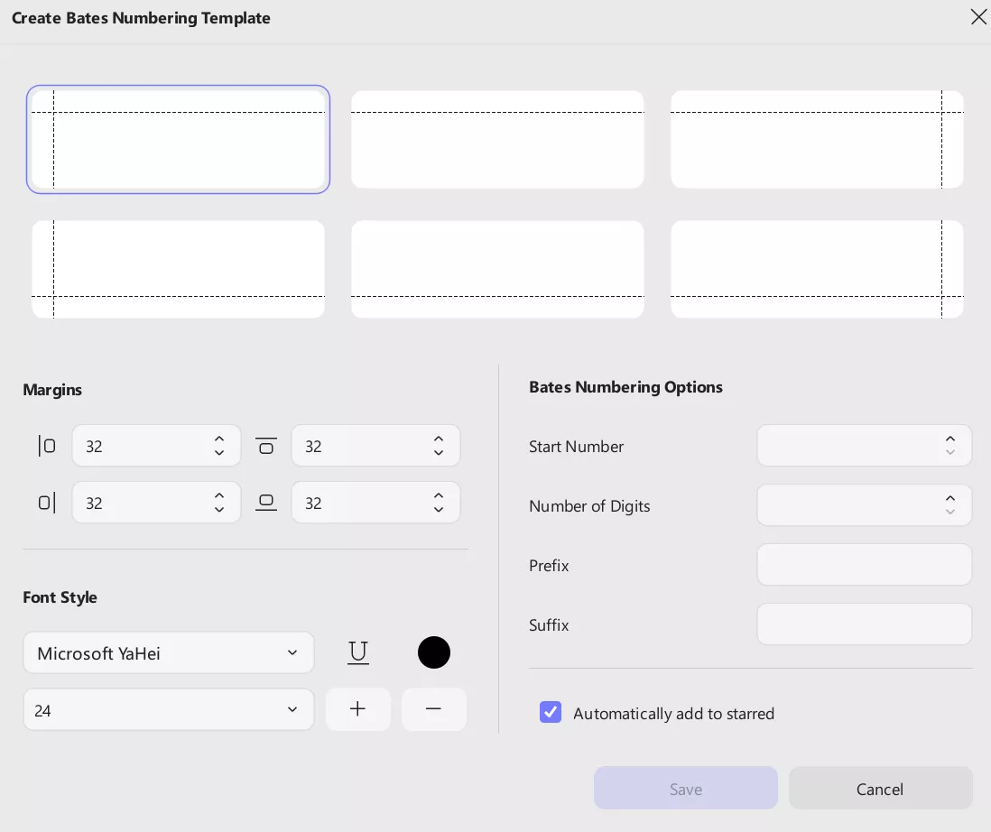 add betas numbering to legal memos