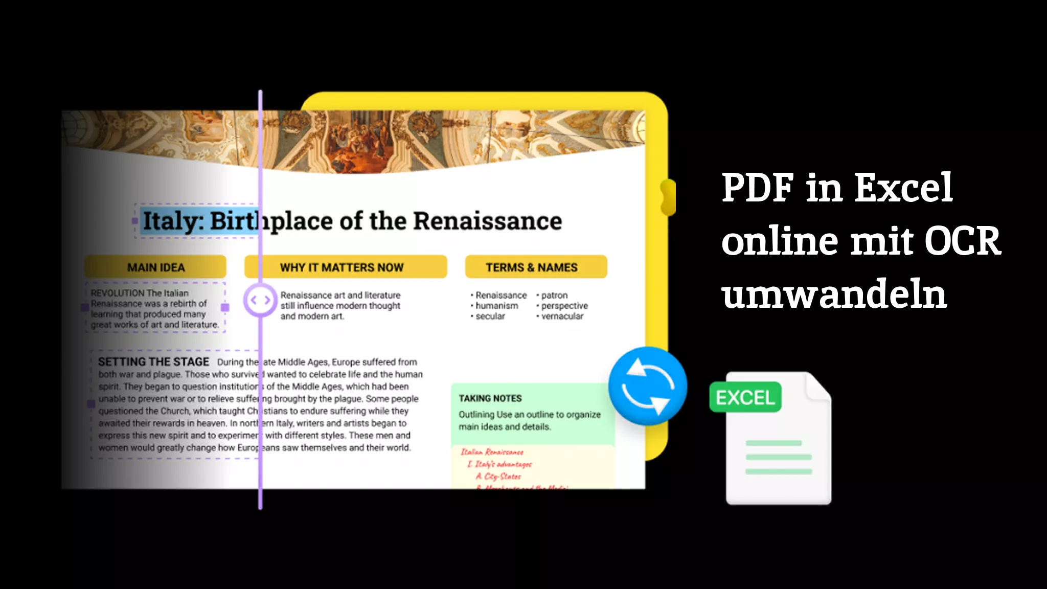 PDF in Excel online umwandeln mit OCR: Schritt-für-Schritt-Anleitung