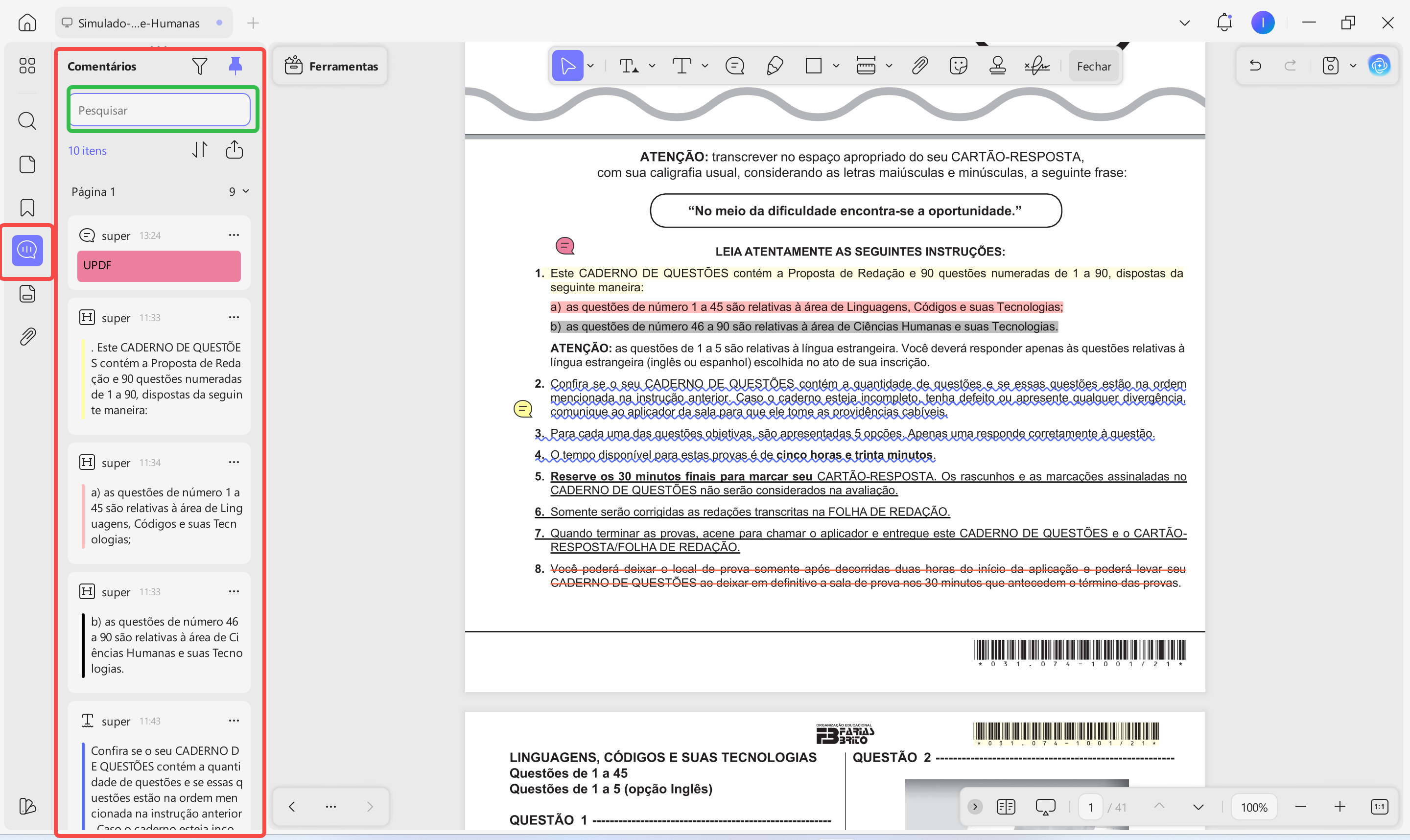 integrar pesquisa e revisão