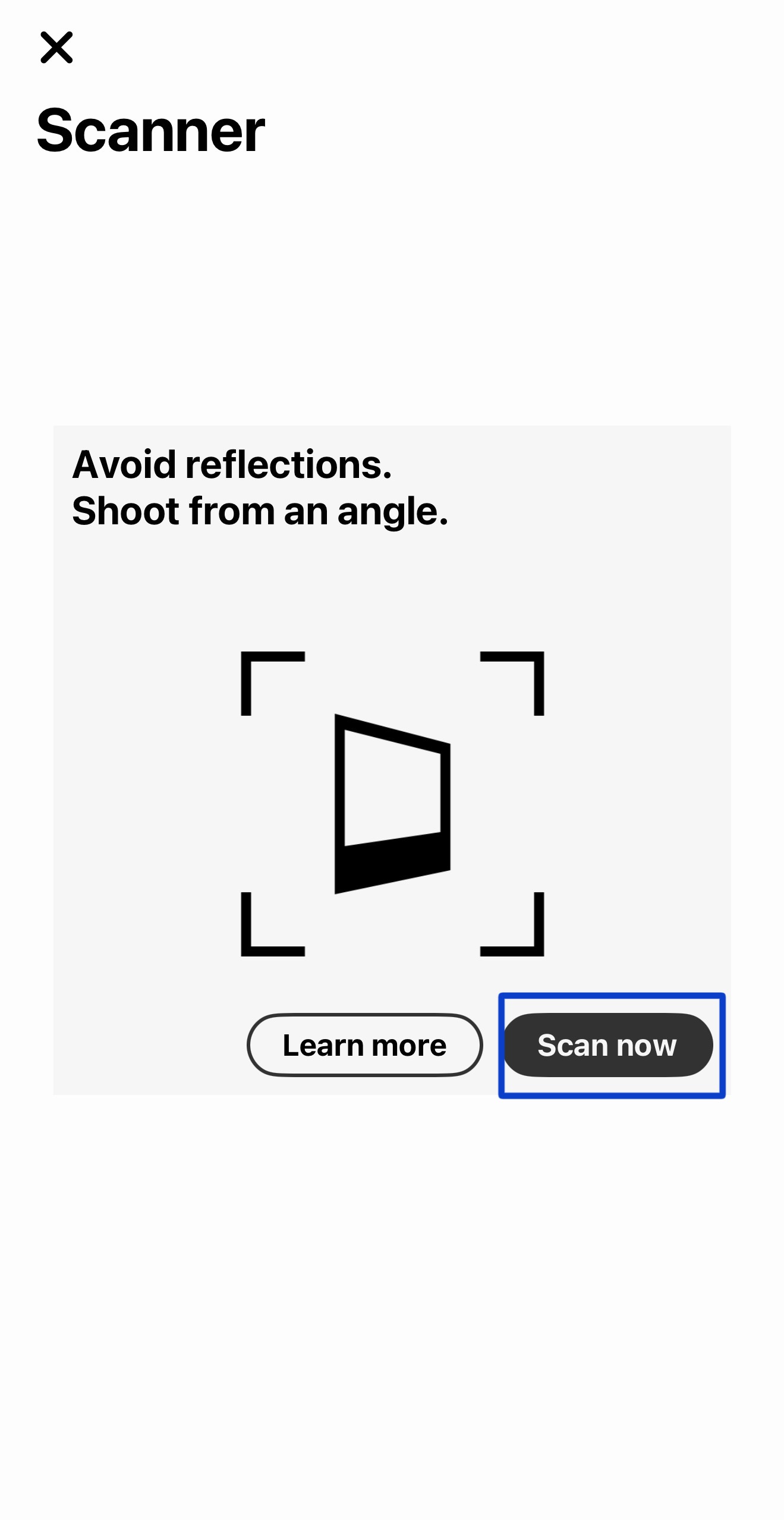 click-scan-now-button