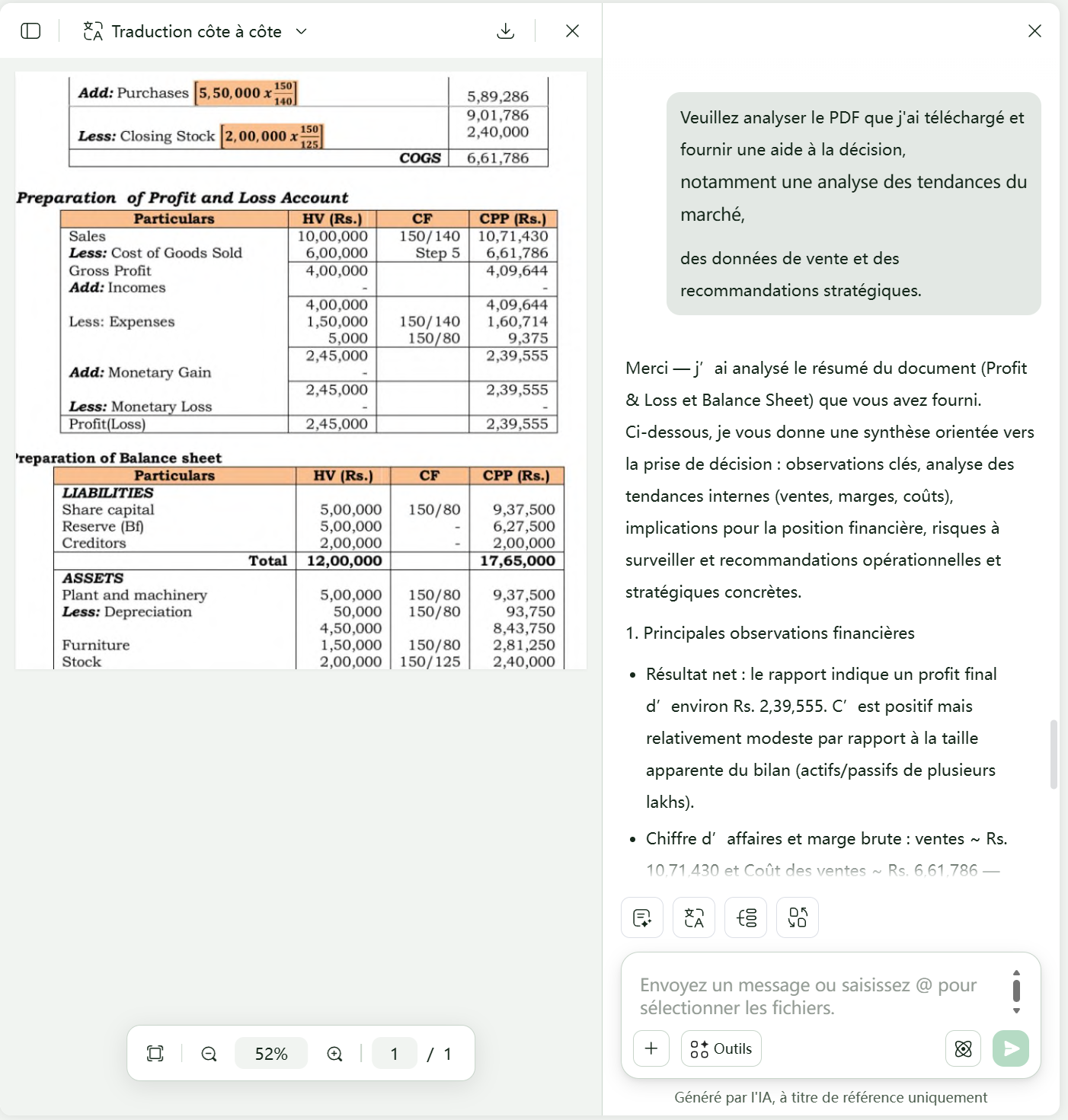 Outils stratégiques UPDF AI