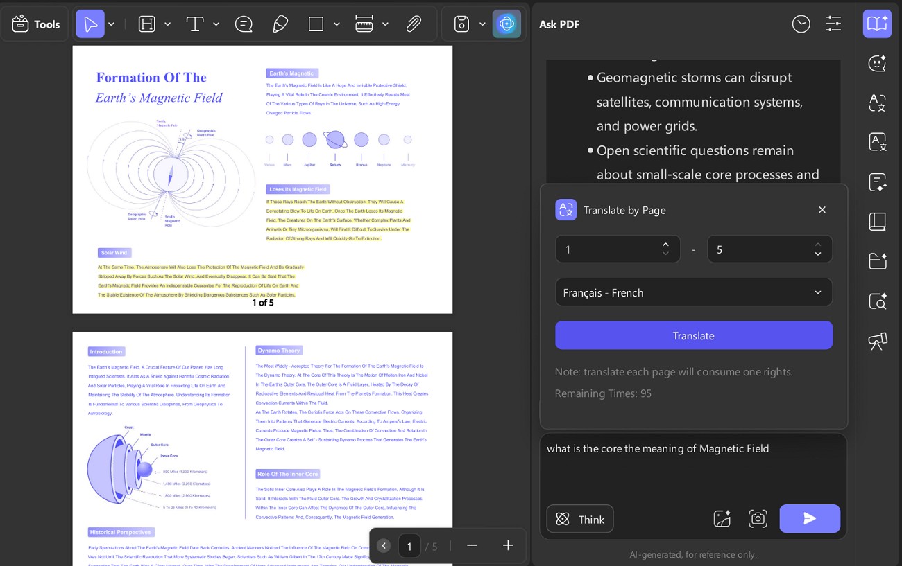 translate the summaries for understanding