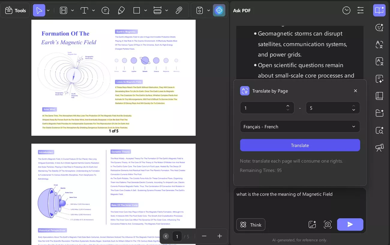 translate the summaries for understanding