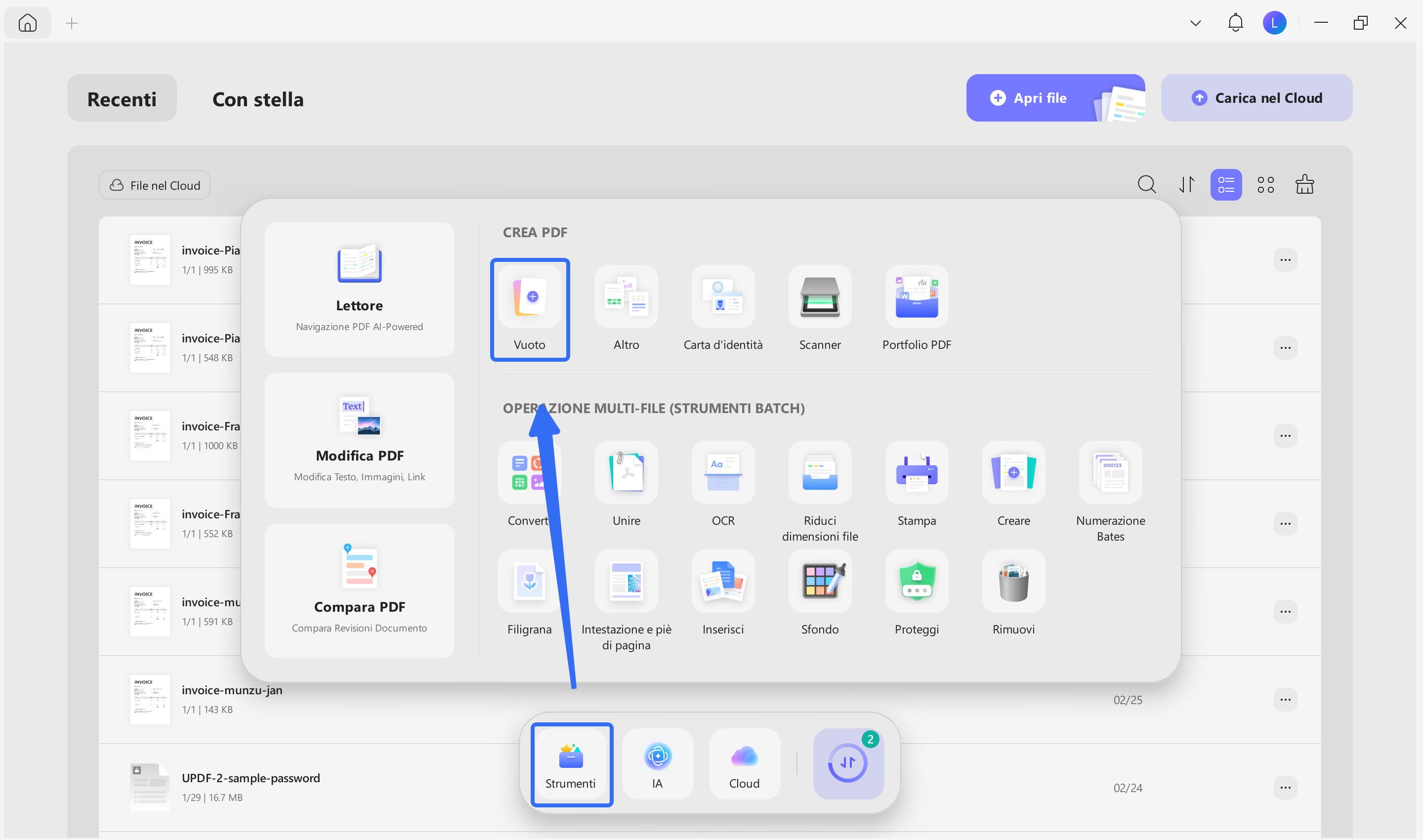 receipt generator create pdf from file updf on windows 