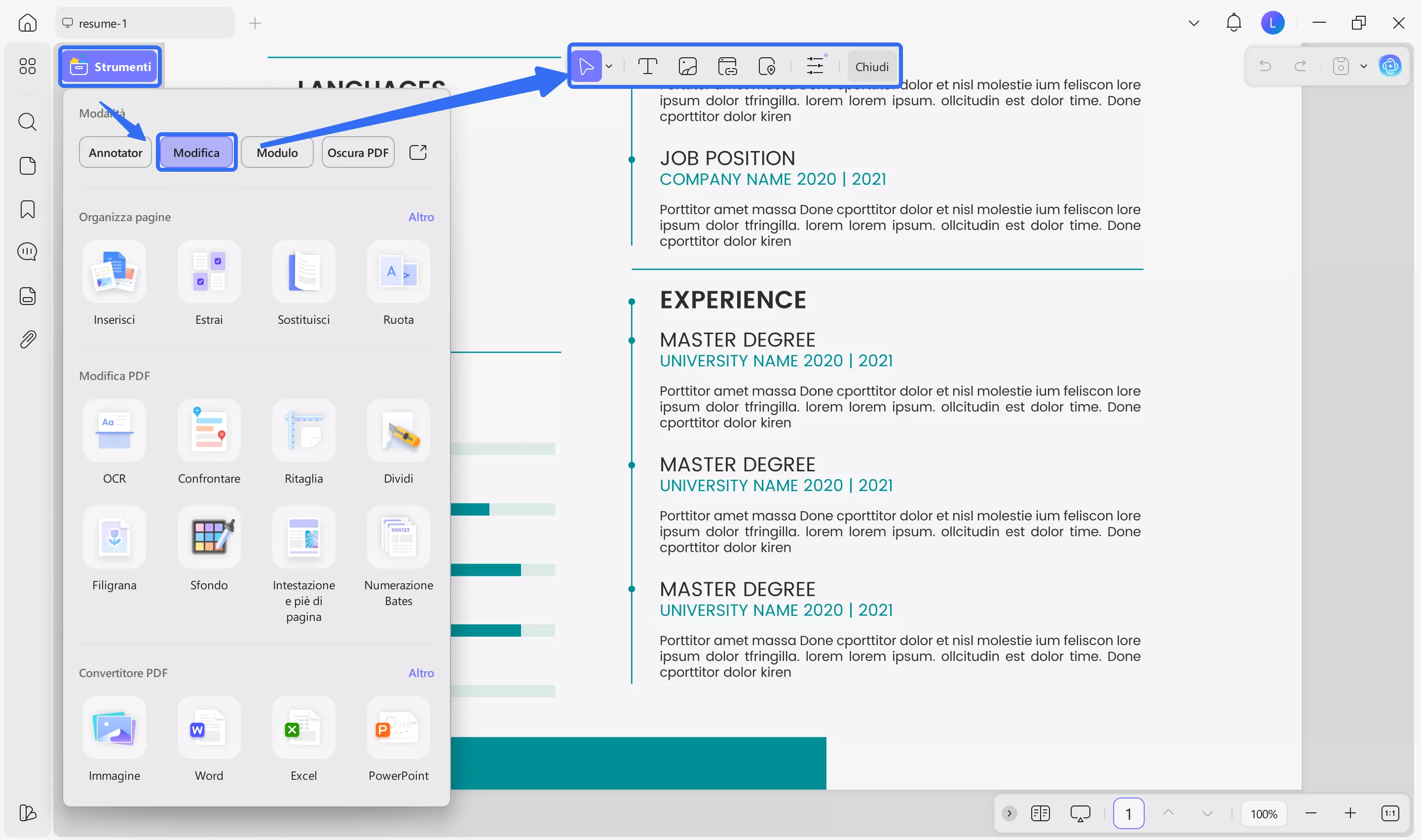 blank resume pdf  edit resume