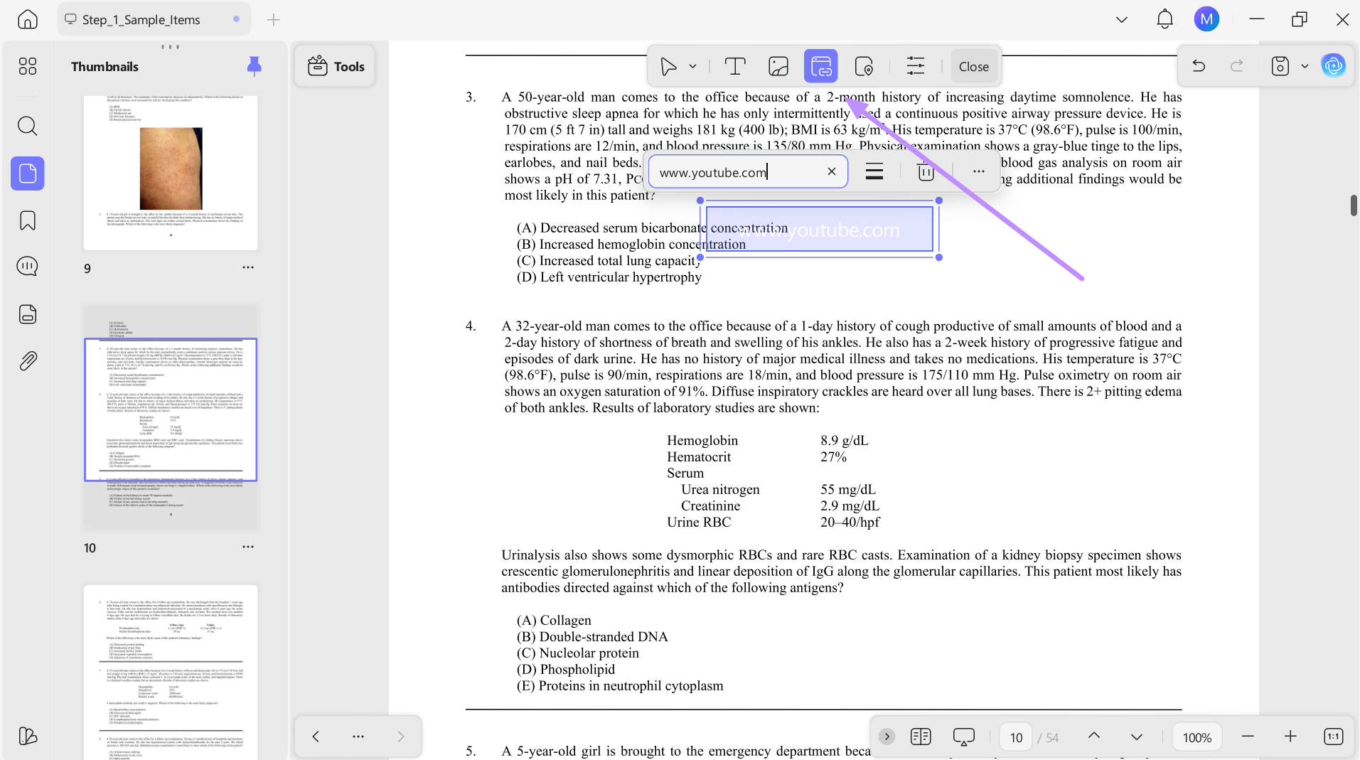 add link to usmle notes