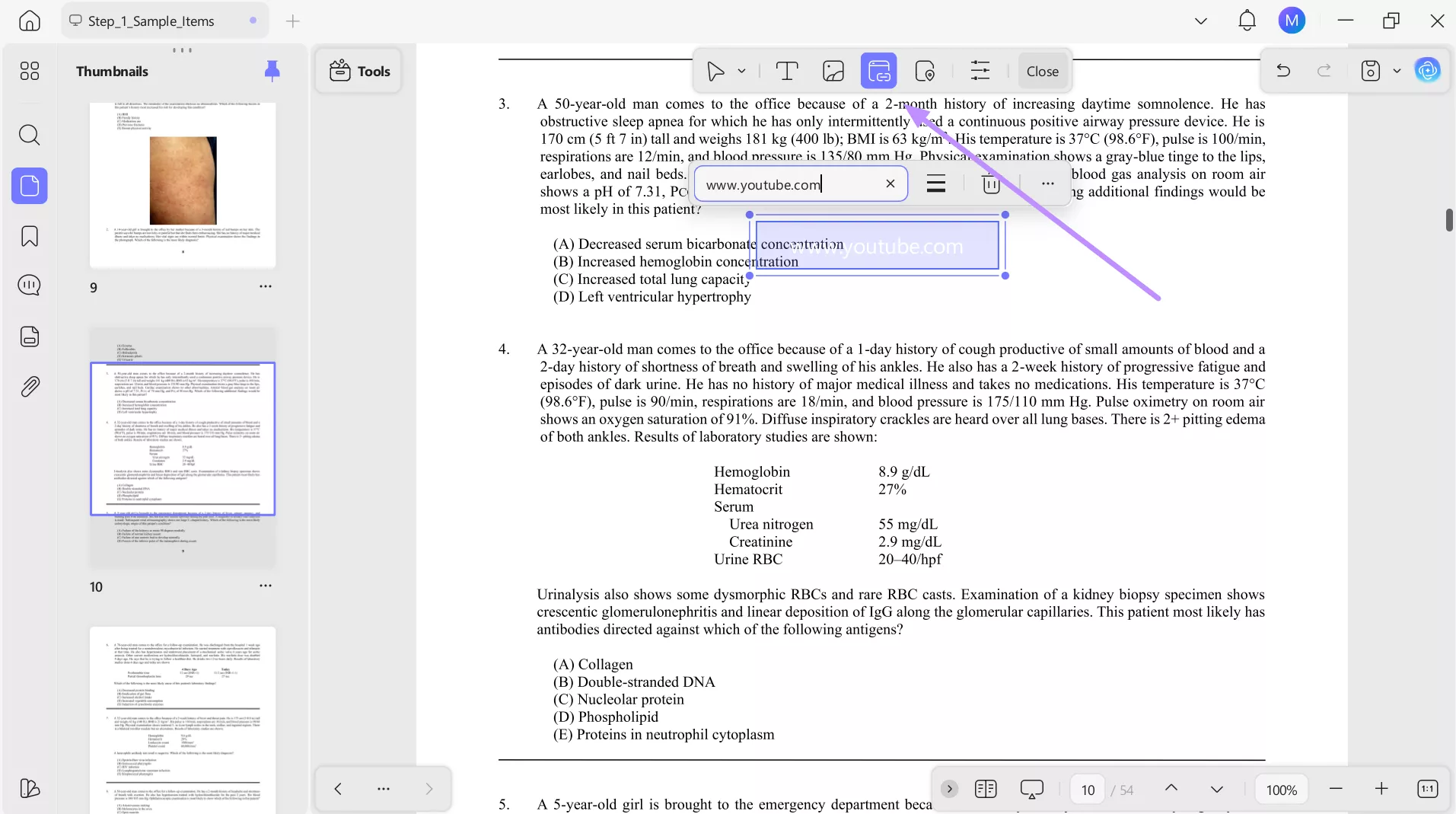 add link to usmle notes