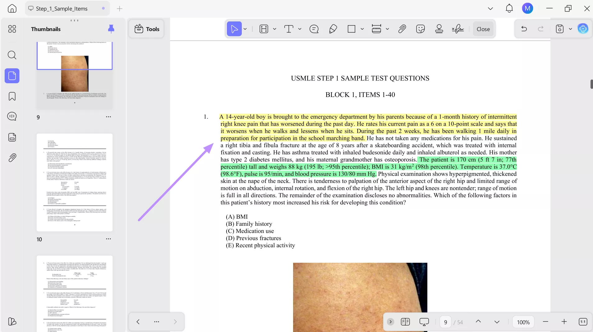 color code the topics