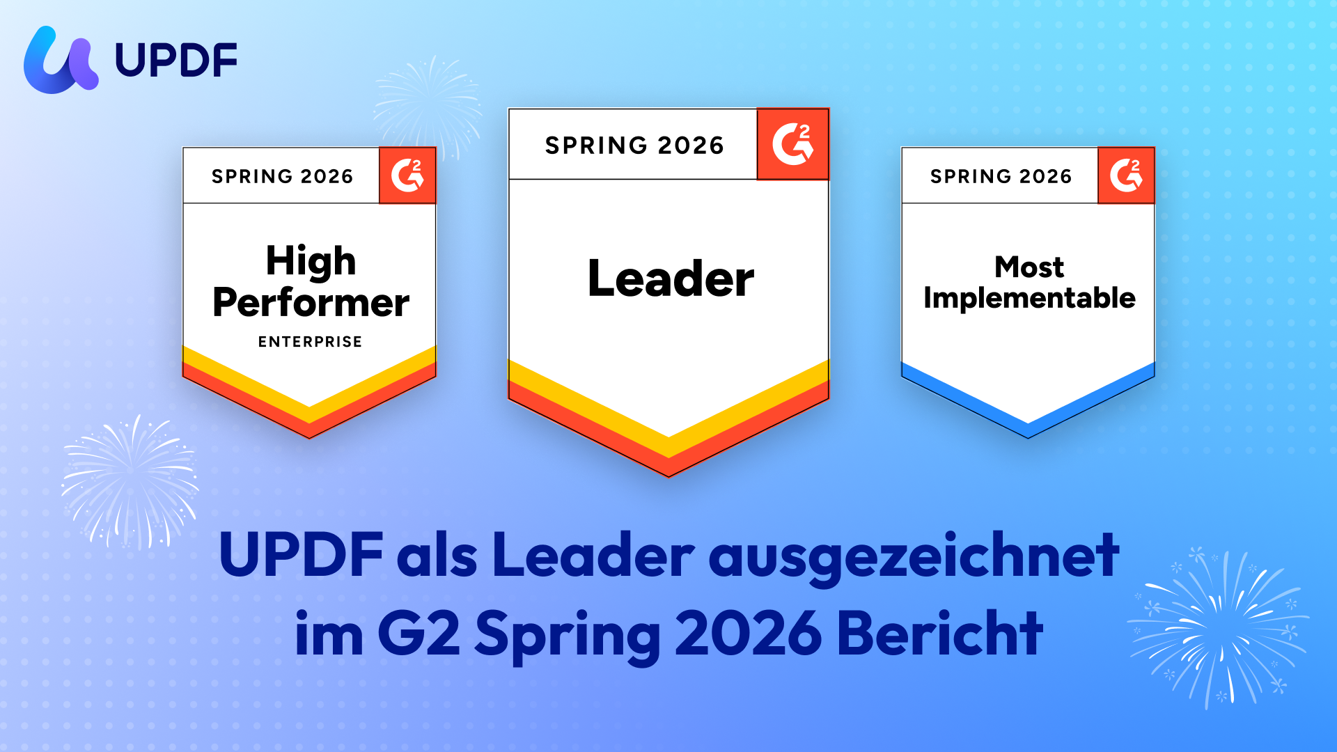 UPDF gewinnt G2-Auszeichnungen