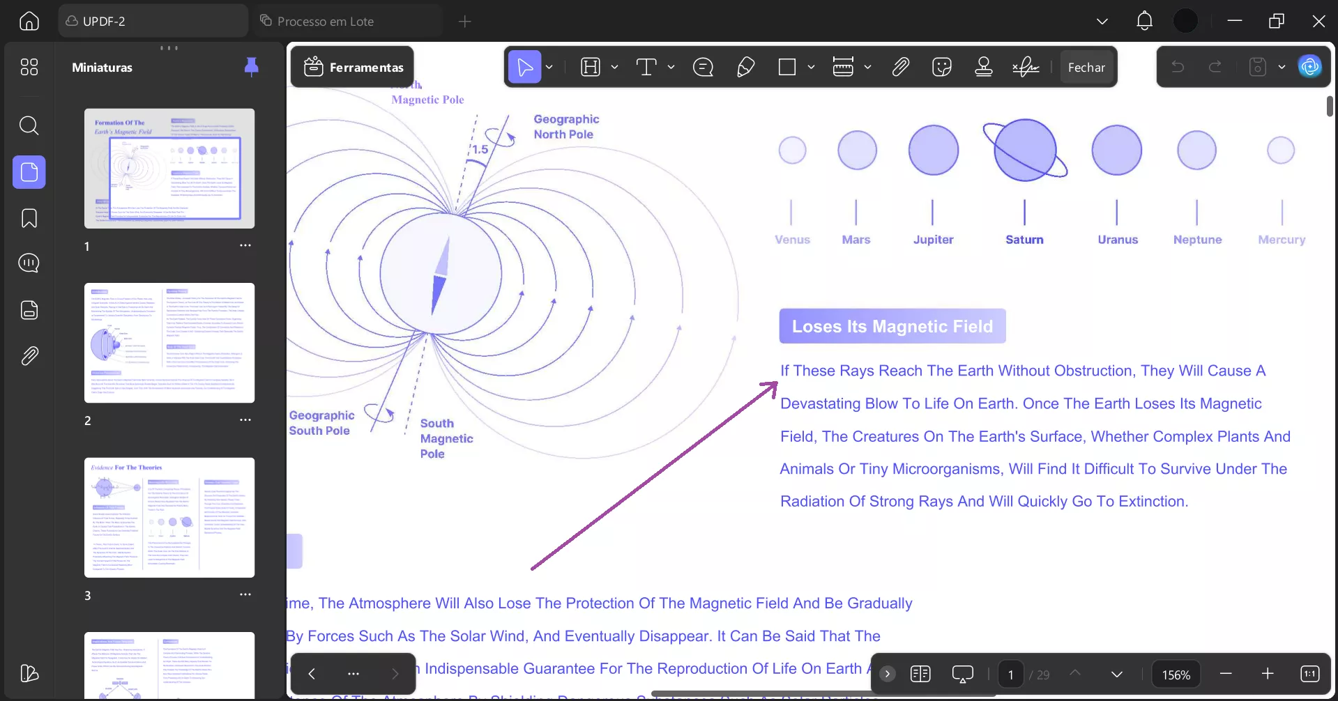 abrir o link com updf no windows