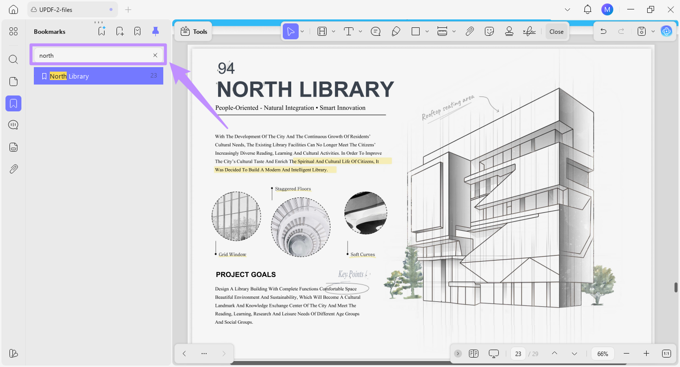 search bookmarks