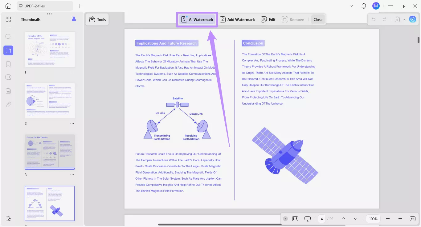 click on ai watermark