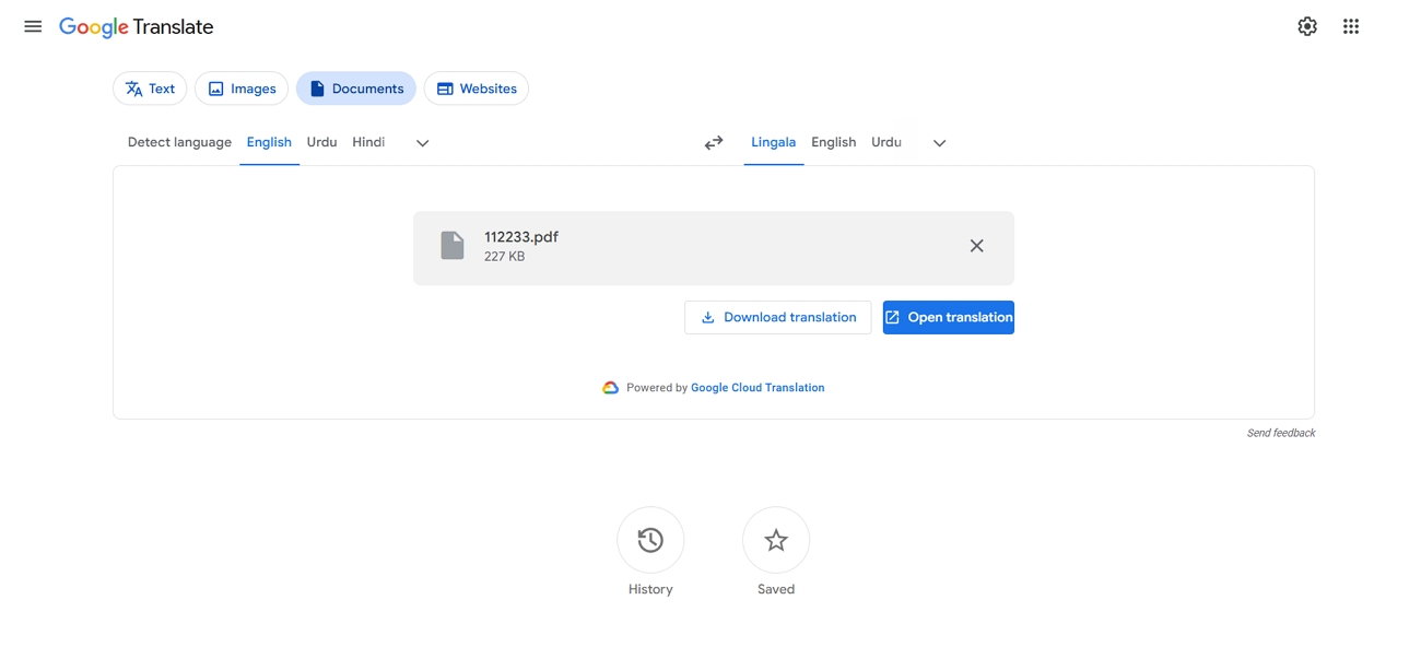  translate pdf document free google translate