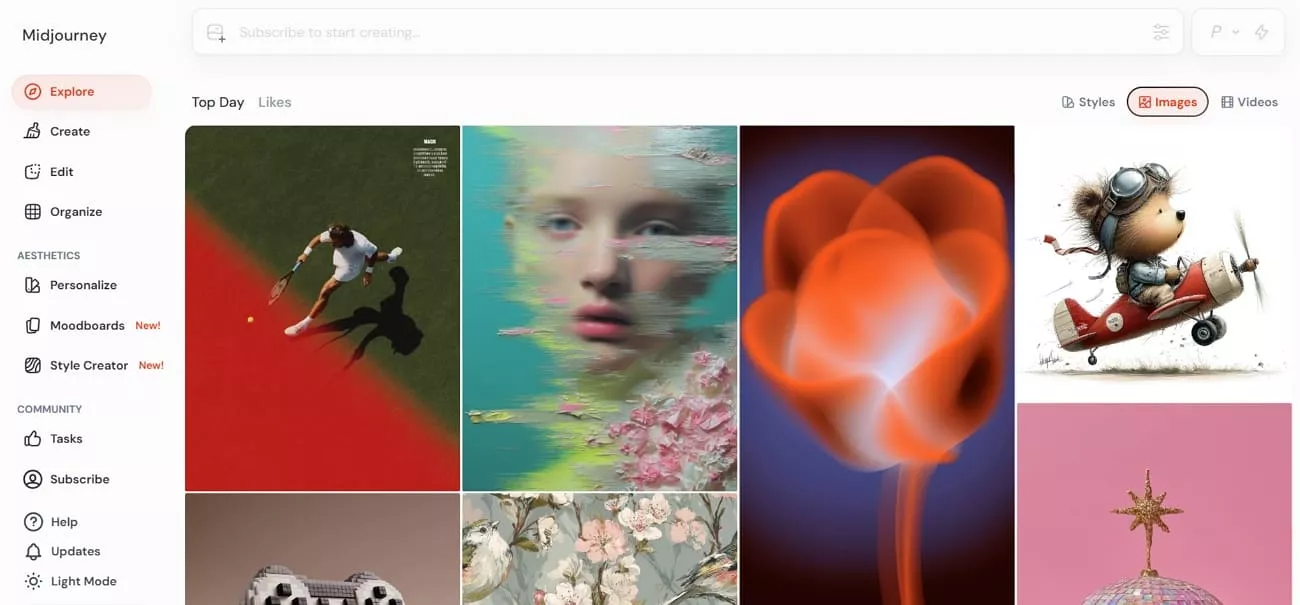 generate ai stickers midjourney ai tool