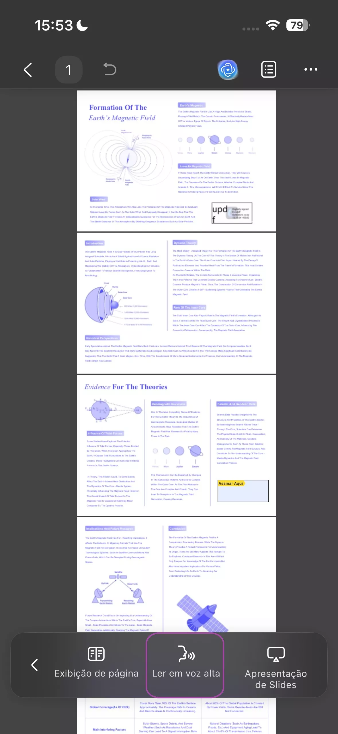 Apresentação de Slides