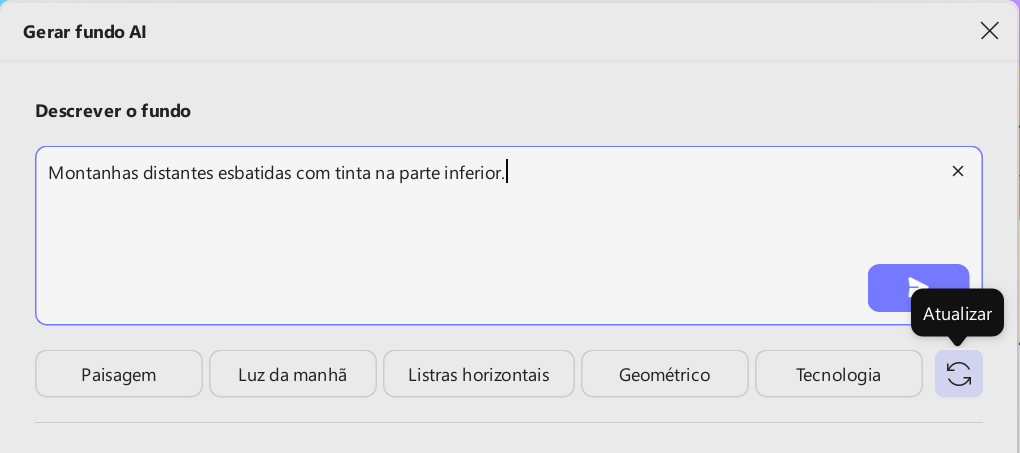 Clique em Atualizar.