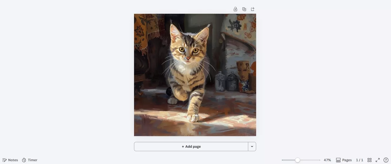  simple prompt output canva ai sticker