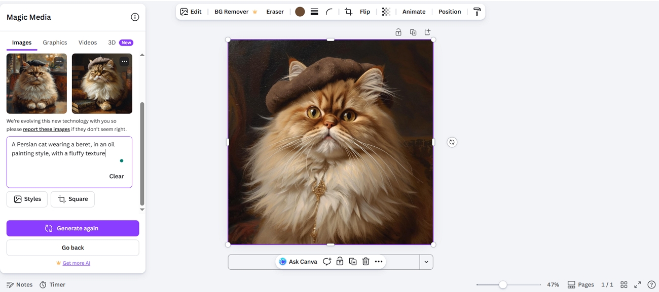 canva generated sticker detailed prompt