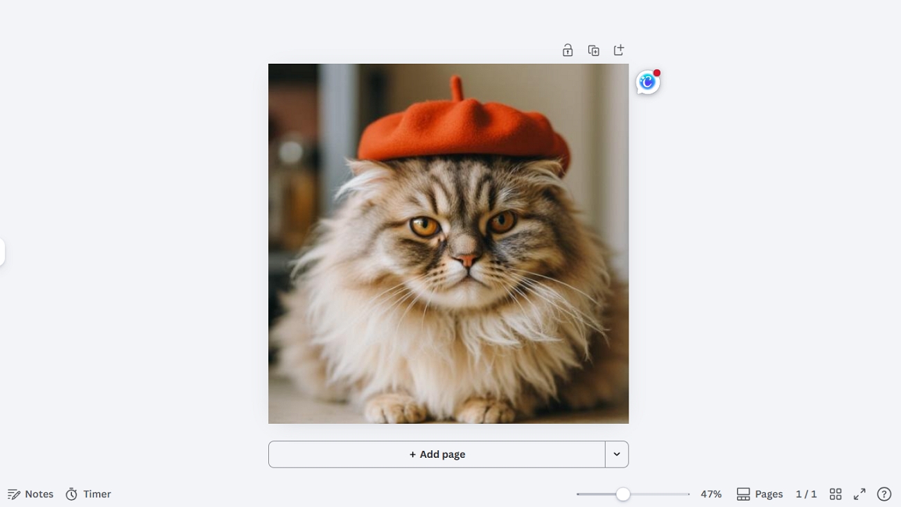  use canva ai sticker filmic style