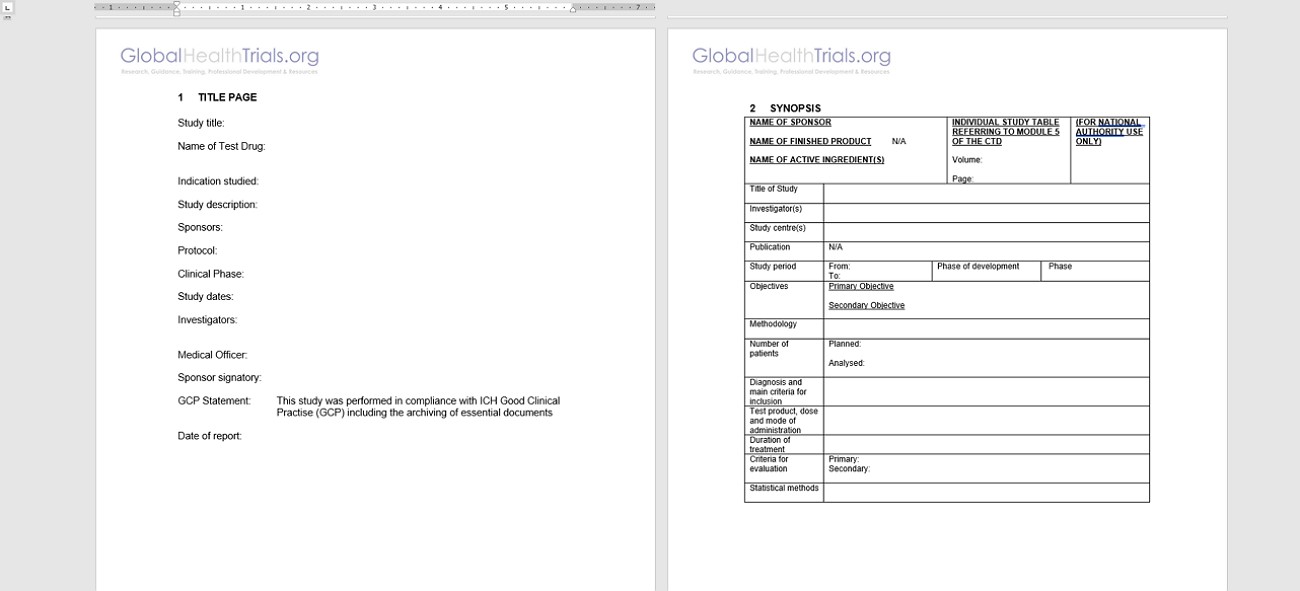 anatomy of compliant report