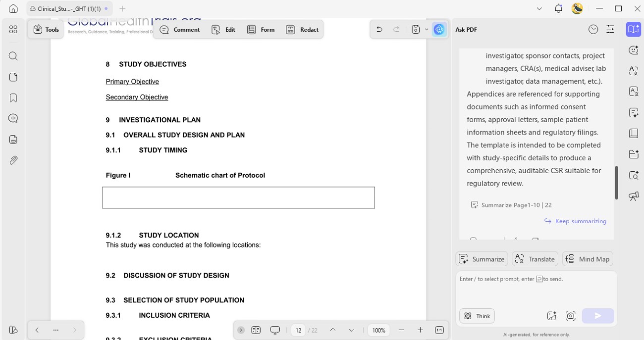 ai powered summarization with updf