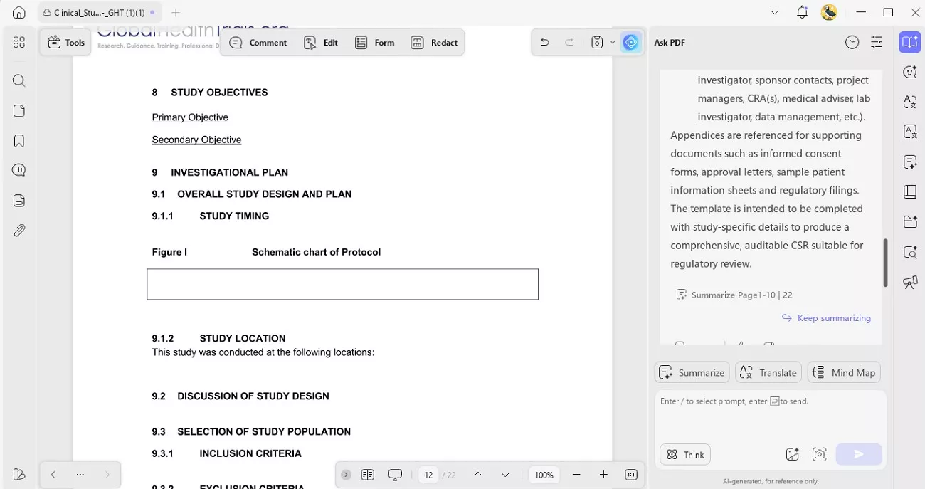 ai powered summarization with updf