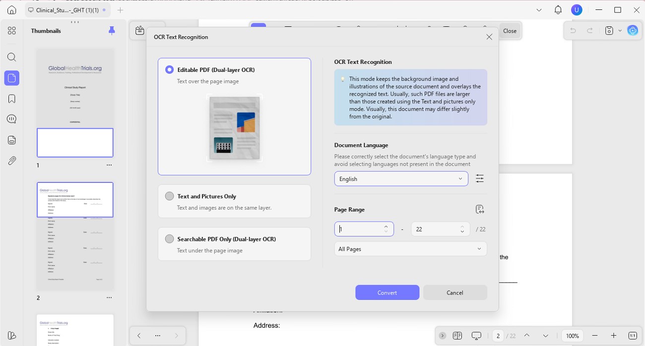 ocr for scanned documents