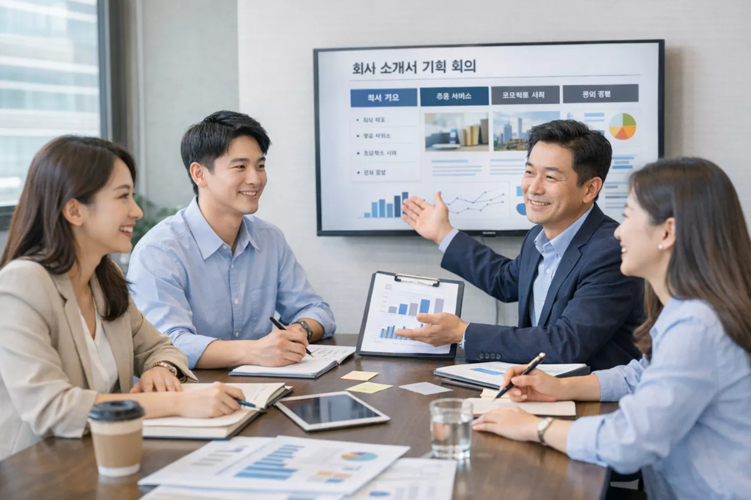 회사 소개서 pdf, 기본 구성 예시를 확인하고 문서 구조를 설계해보세요